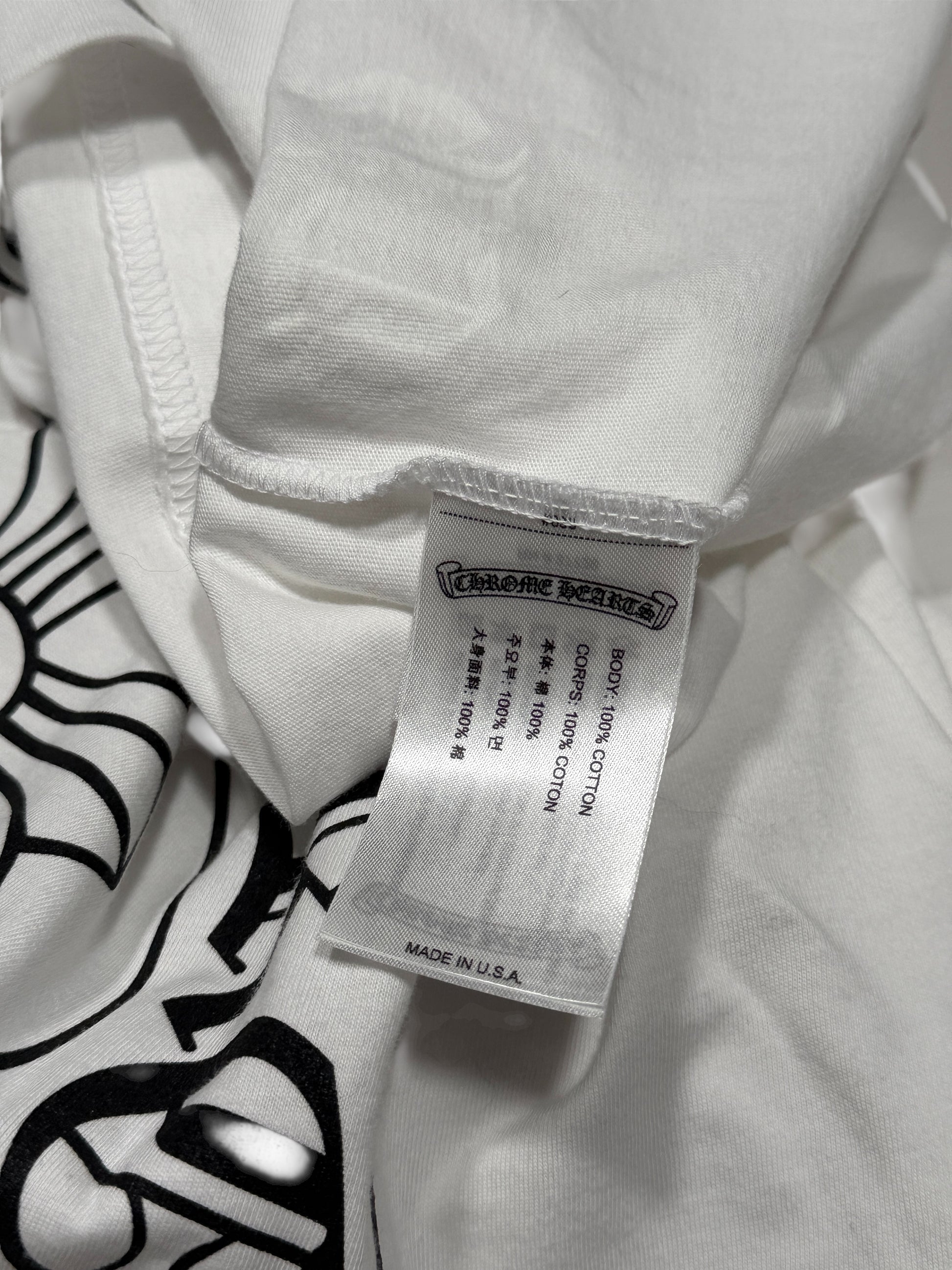 Chrome Hearts St Barths Exclusive Pocket Tee White Archival