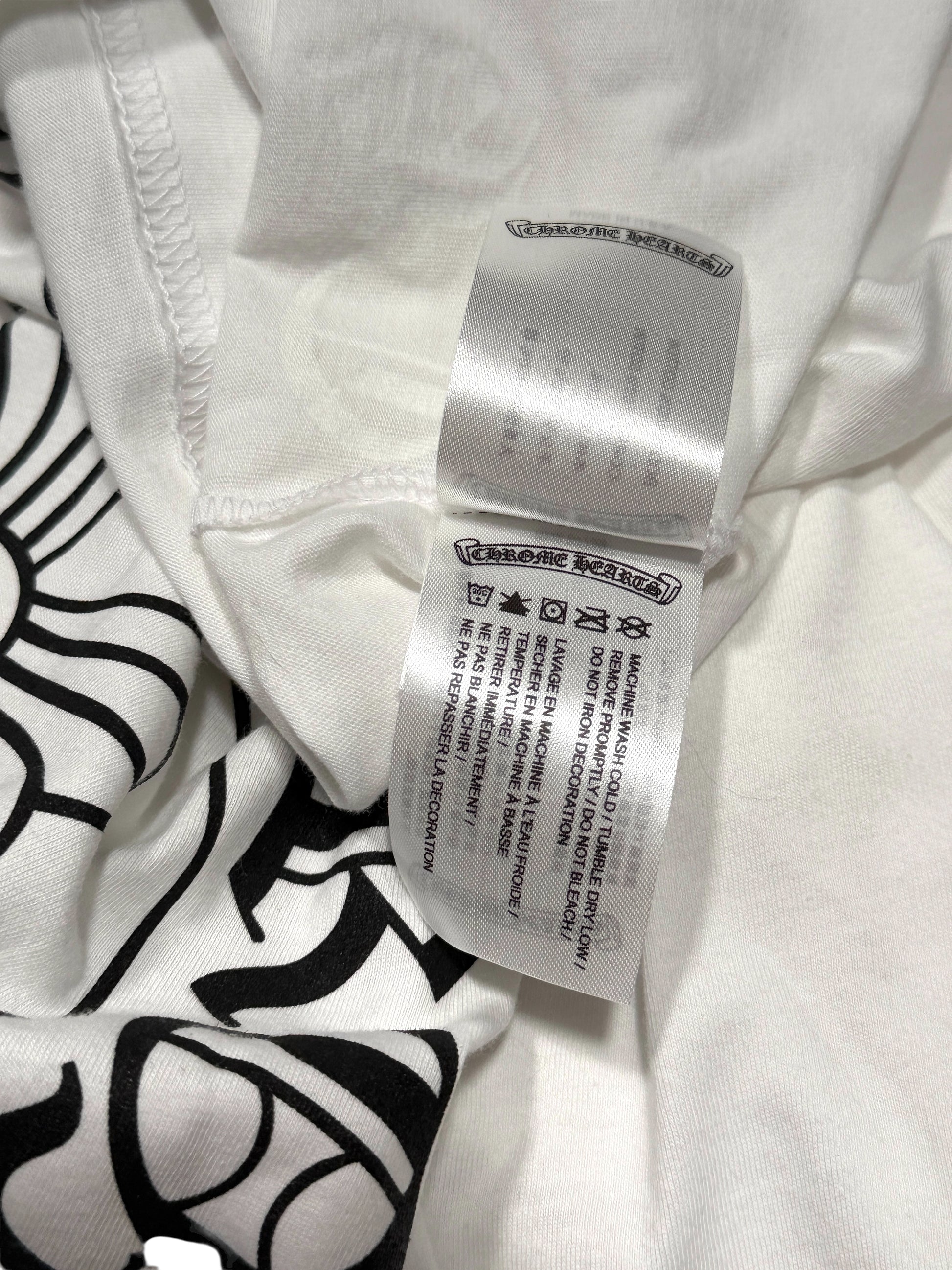 Chrome Hearts St Barths Exclusive Pocket Tee White Authenticated Designer