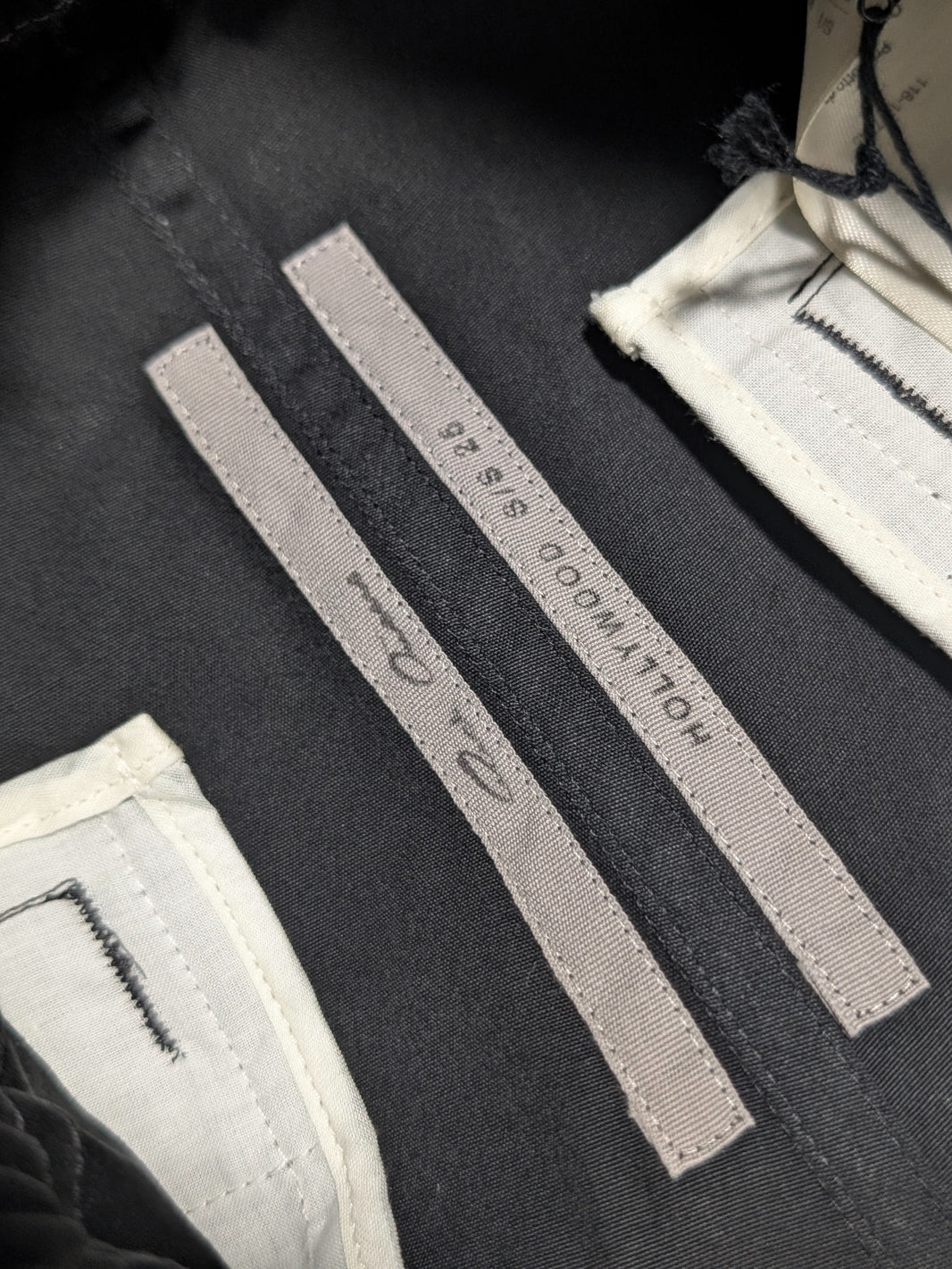 Rick Owens SS25 Black Cargobelas Pants Archival