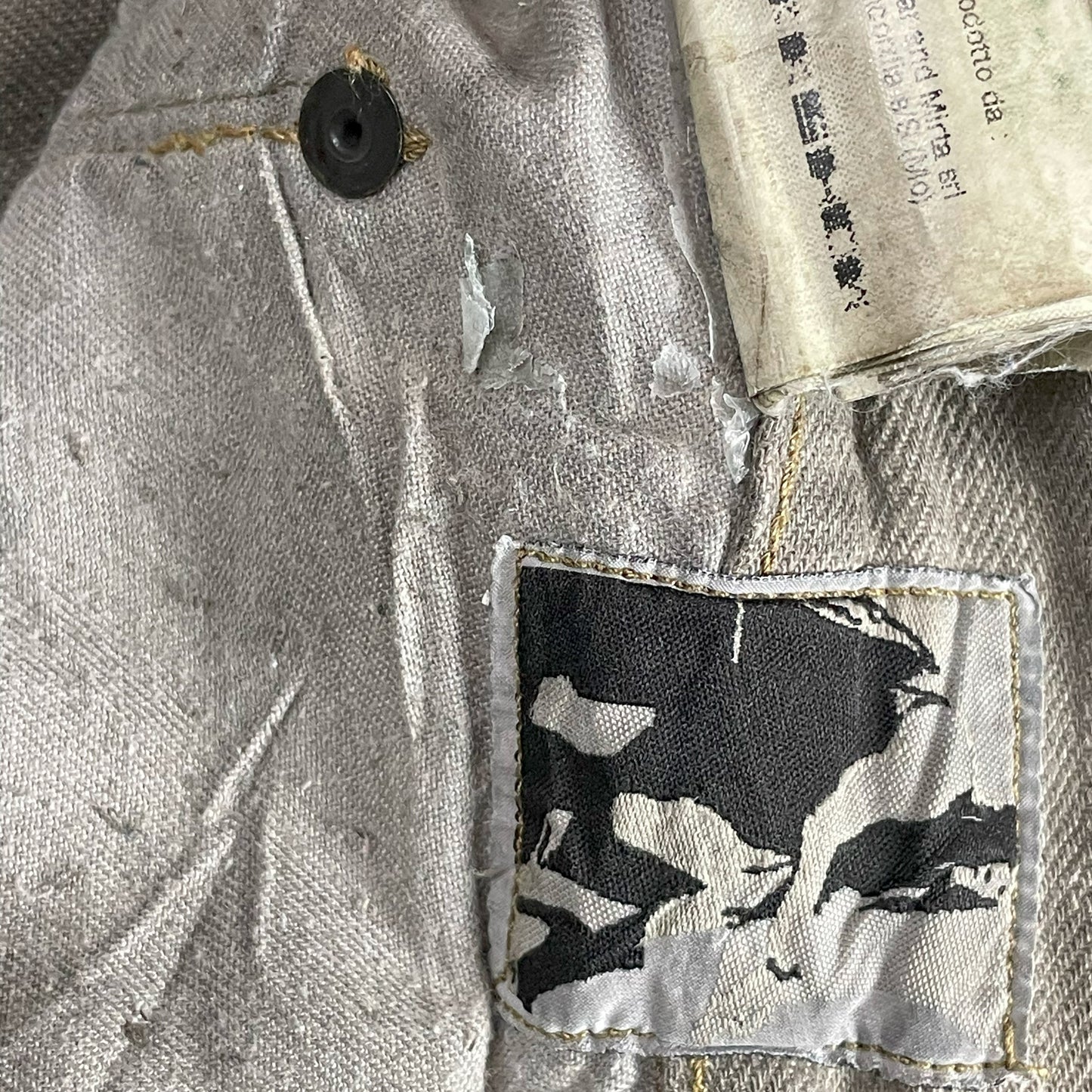 2010 Silver Mud Wash Detroit Cut Denim