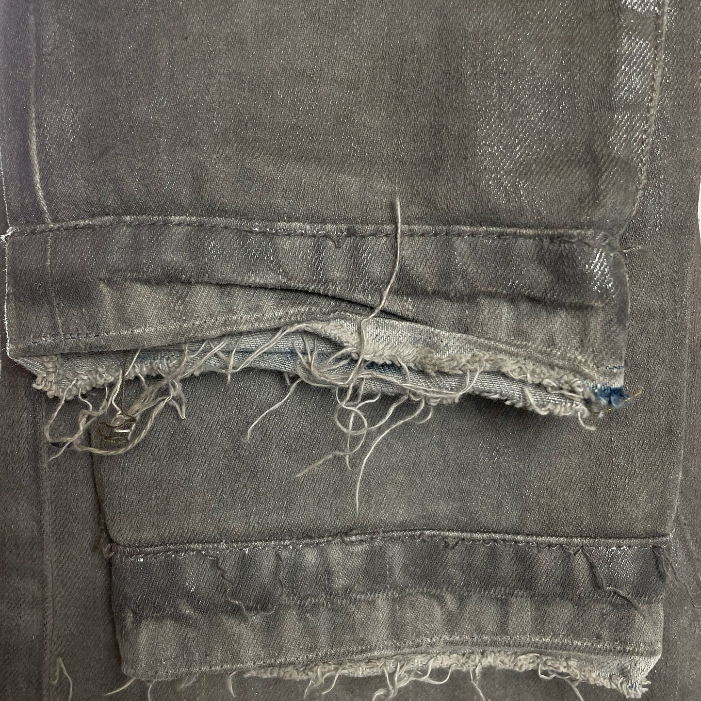 2010 Silver Mud Wash Detroit Cut Denim