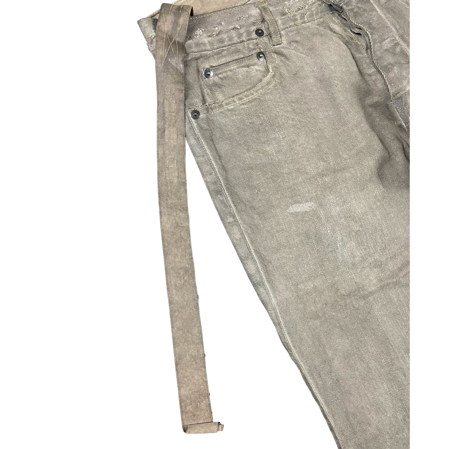 2010 Silver Mud Wash Detroit Cut Denim