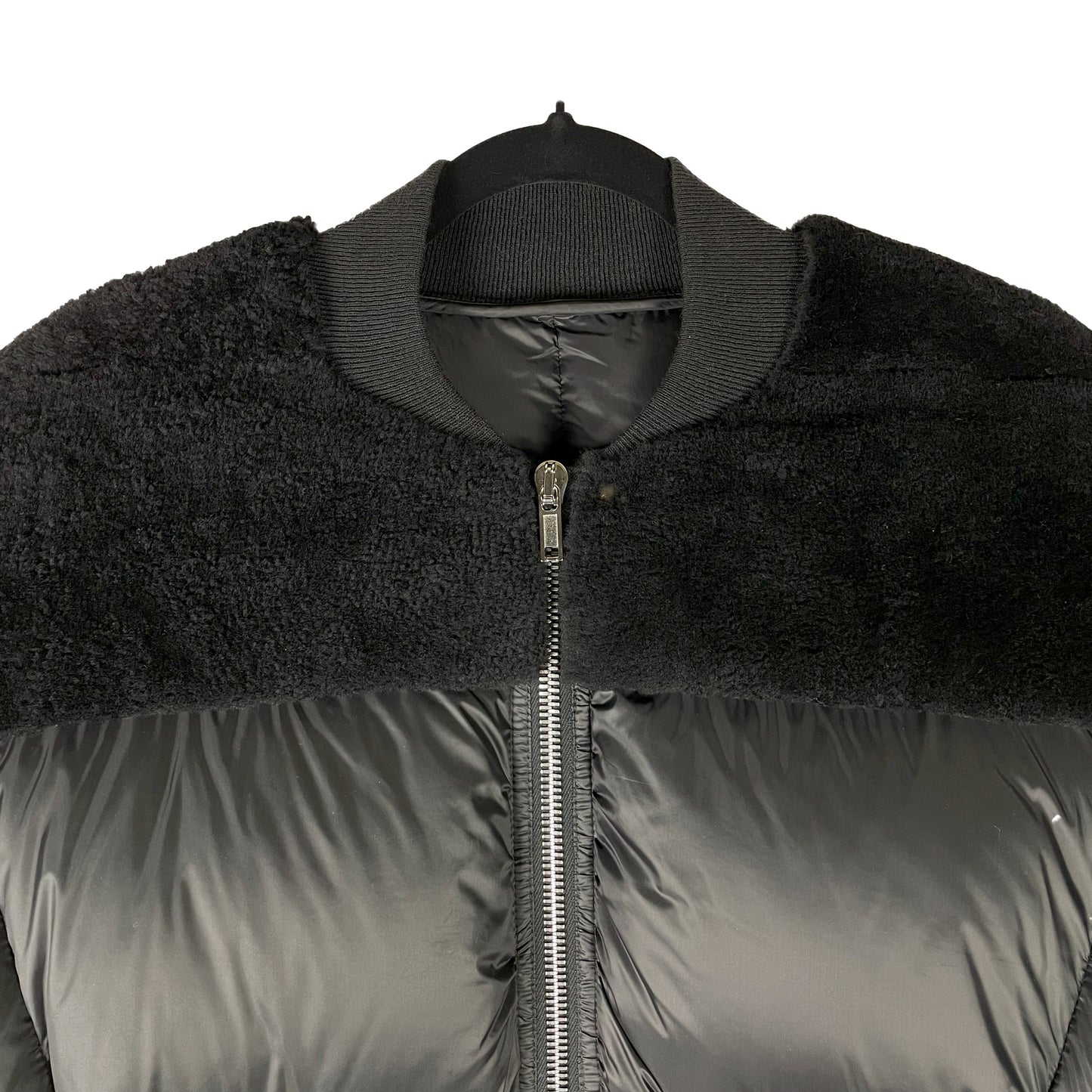 Lamb Shearling Flight Jacket - Black Butter