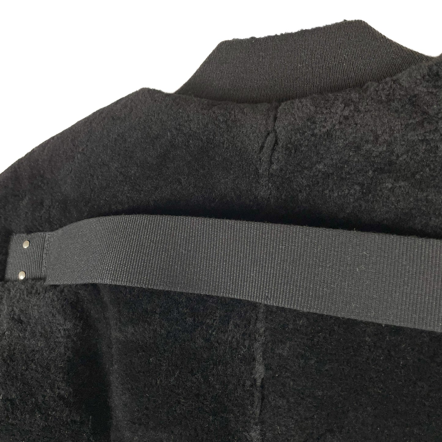 Lamb Shearling Flight Jacket - Black Butter