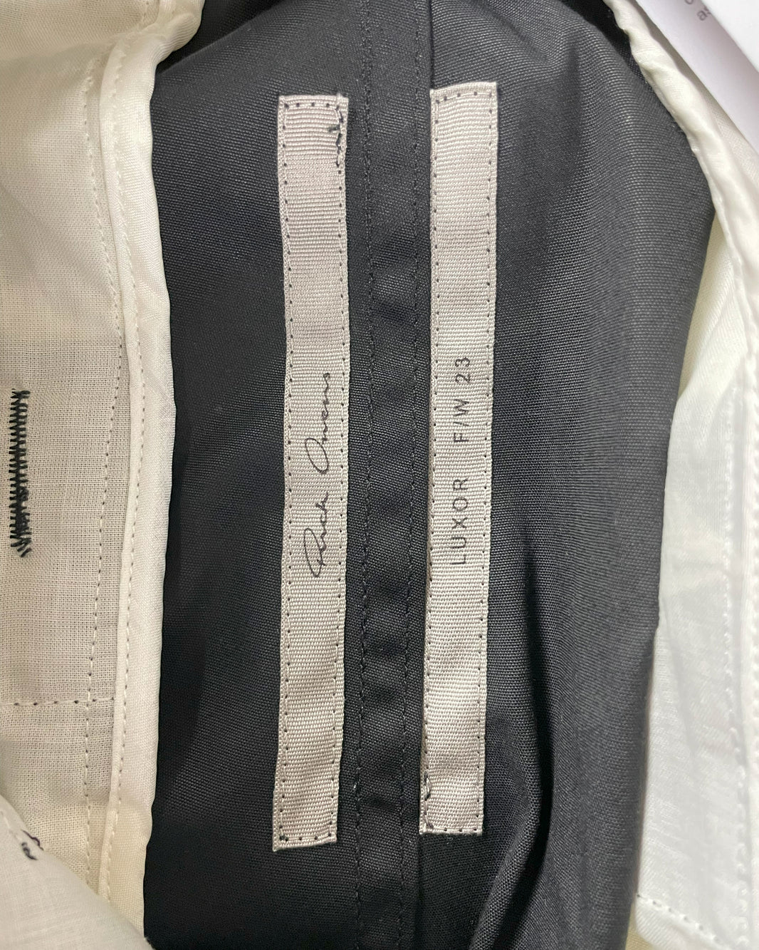 Rick Owens Tecuatl Track Pants Authenticated Designer
