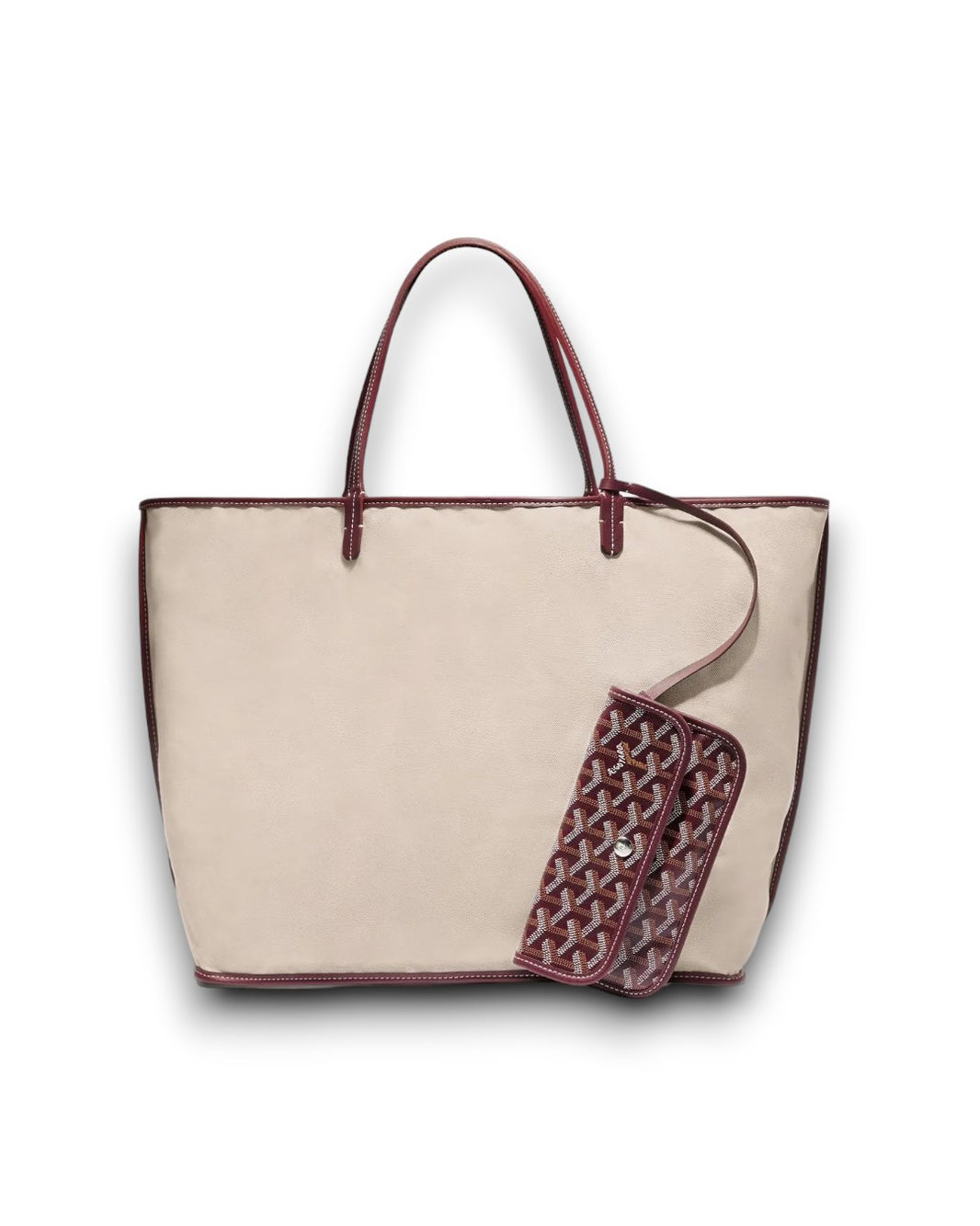 Goyard Saint Louis GM Tote Bag Sterling Silver Hardware