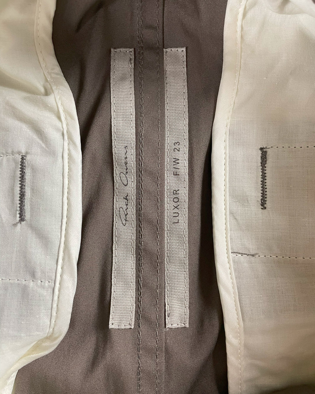 Rick Owens Tecuatl Track Pants Authenticated Designer