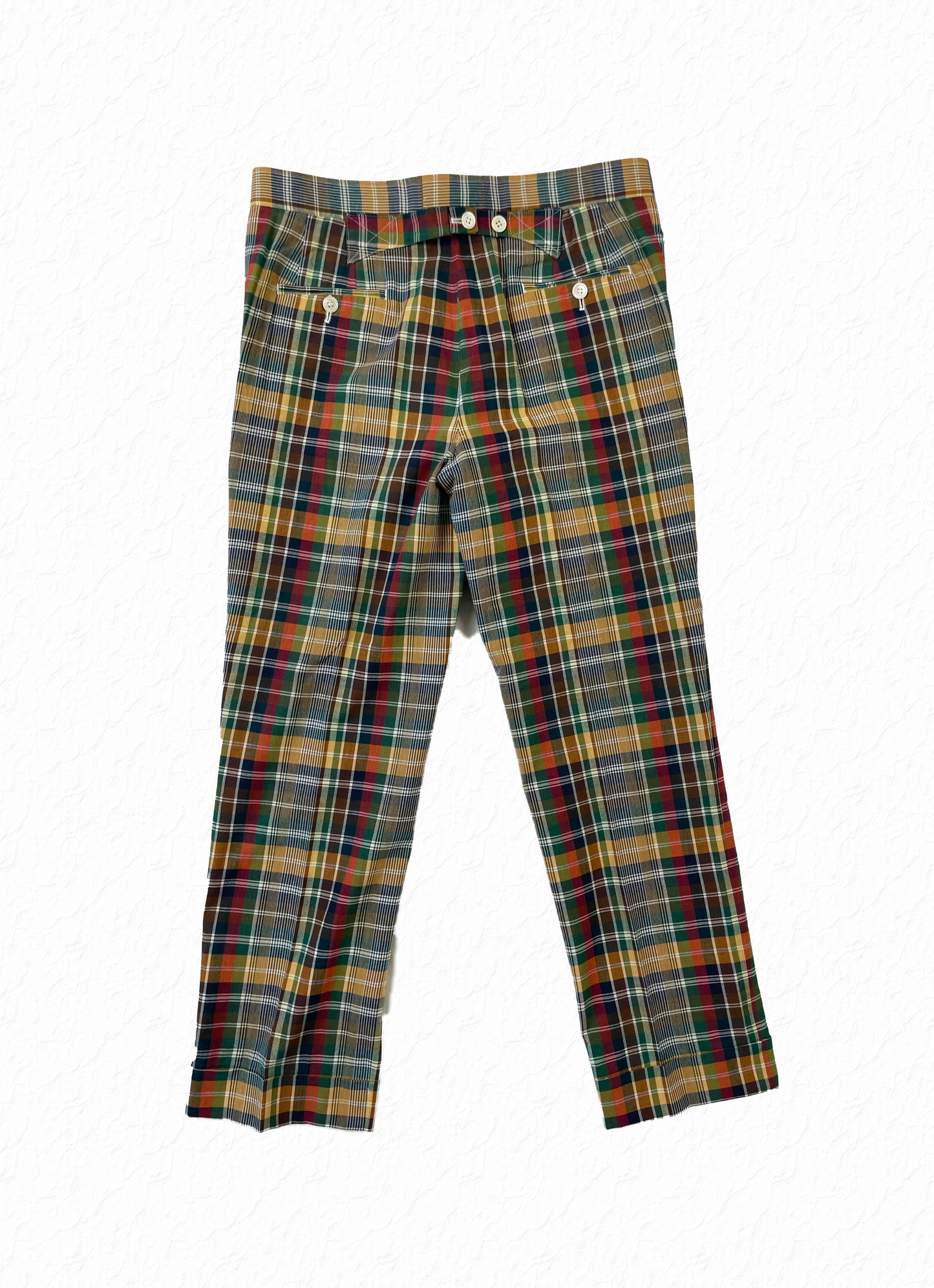 Madras Plaid Cotton Trousers Spring 2008 Thom Browne
