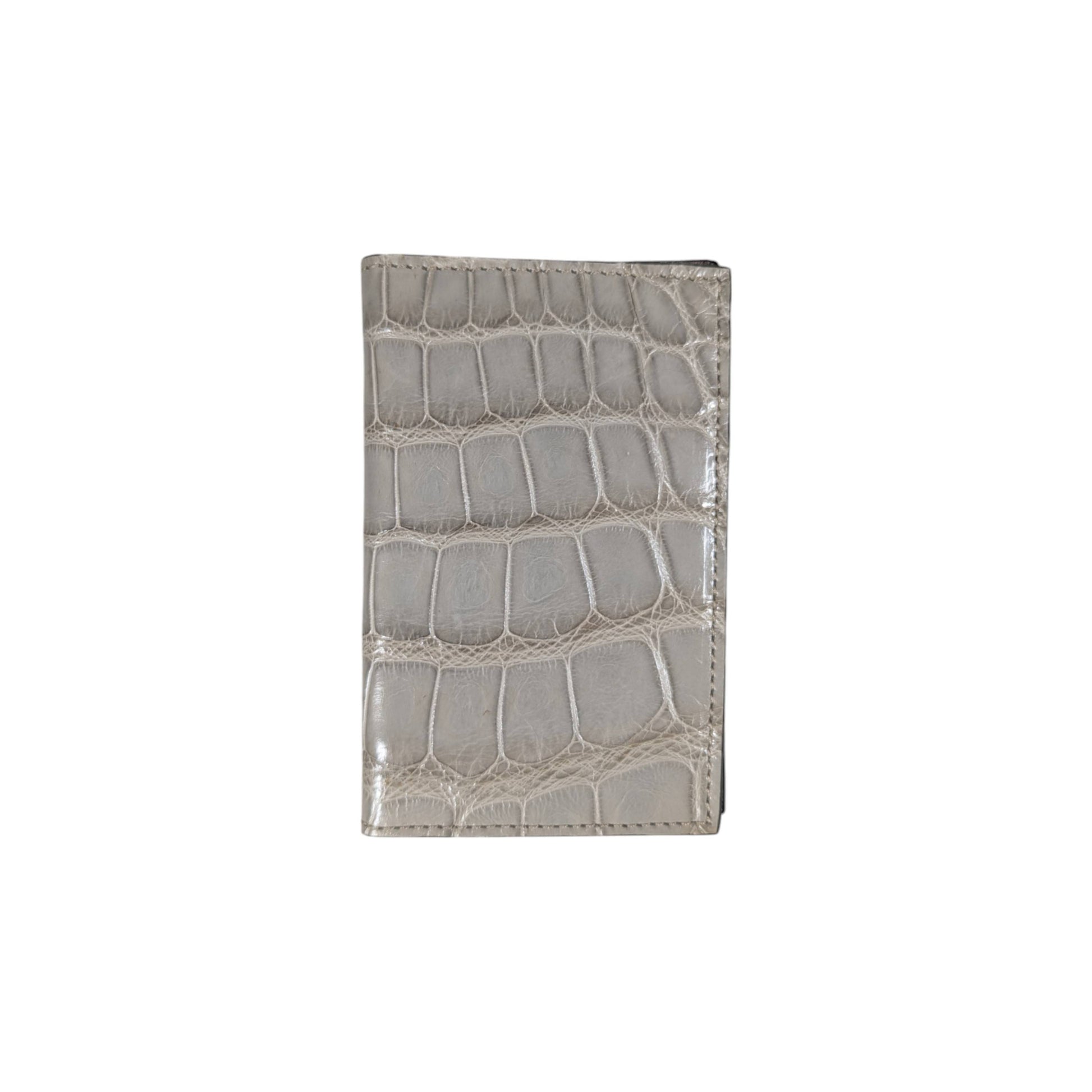 crocodile leather wallet