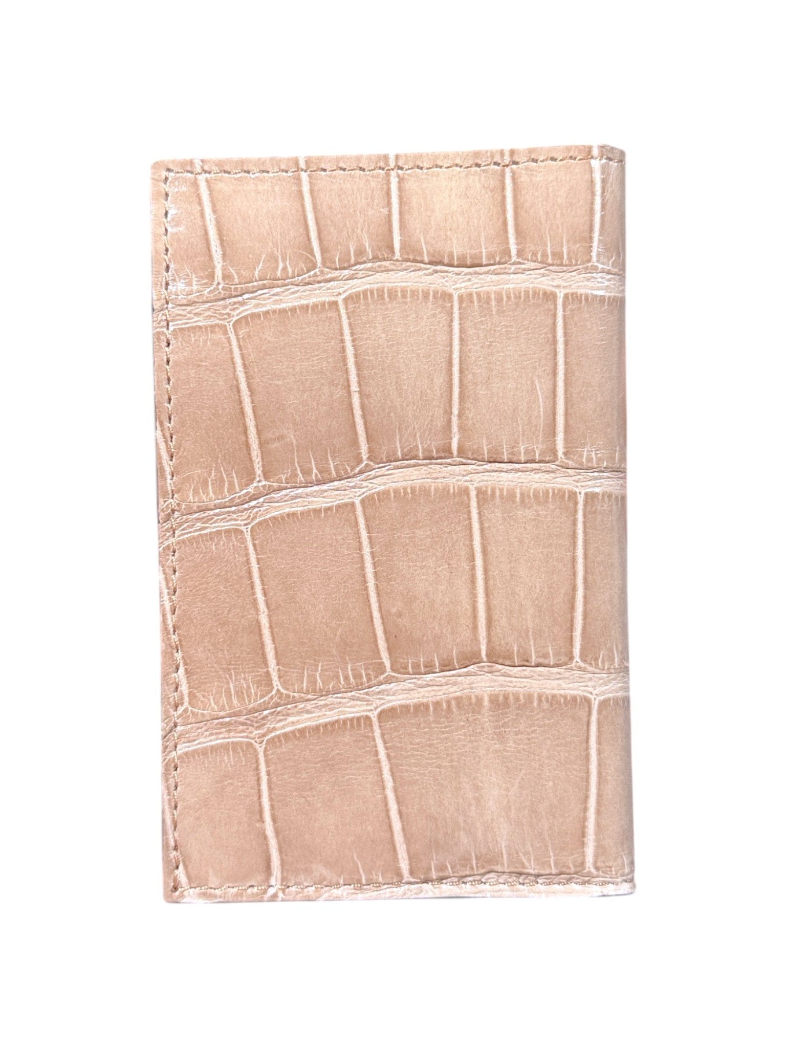 Genuine Crocodile Leather Bifold Wallet
