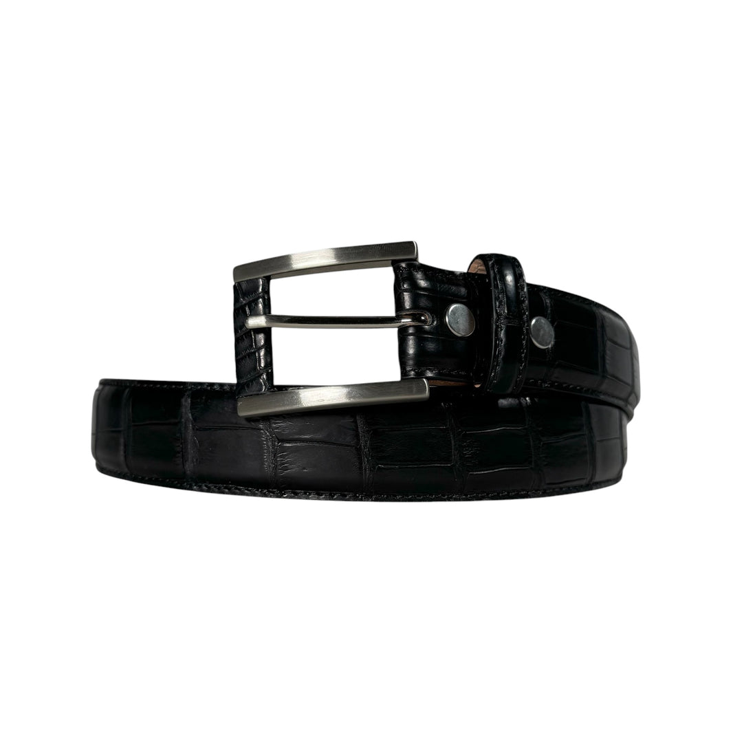 Black Alligator Belt