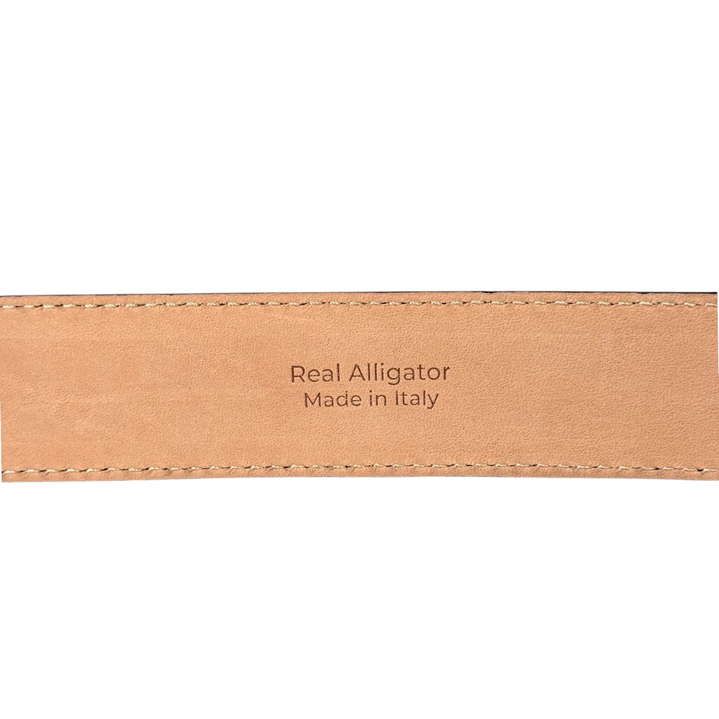 Black Alligator Belt