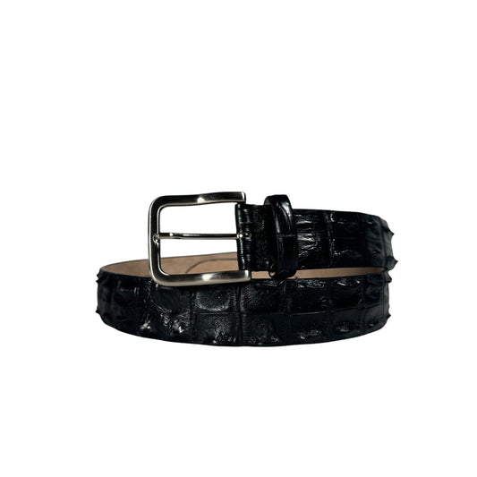 crocodile leather belt