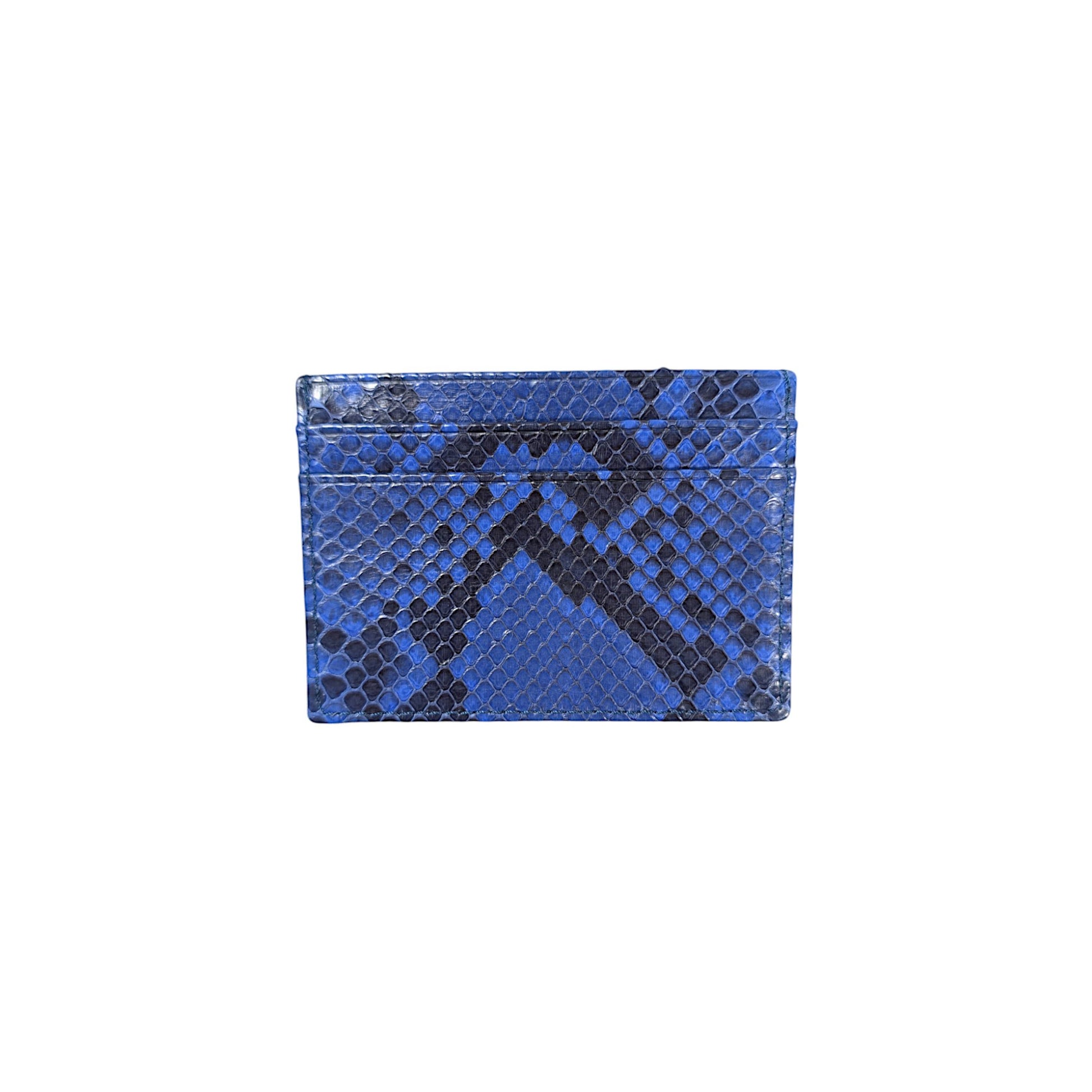 amal python skin card holder