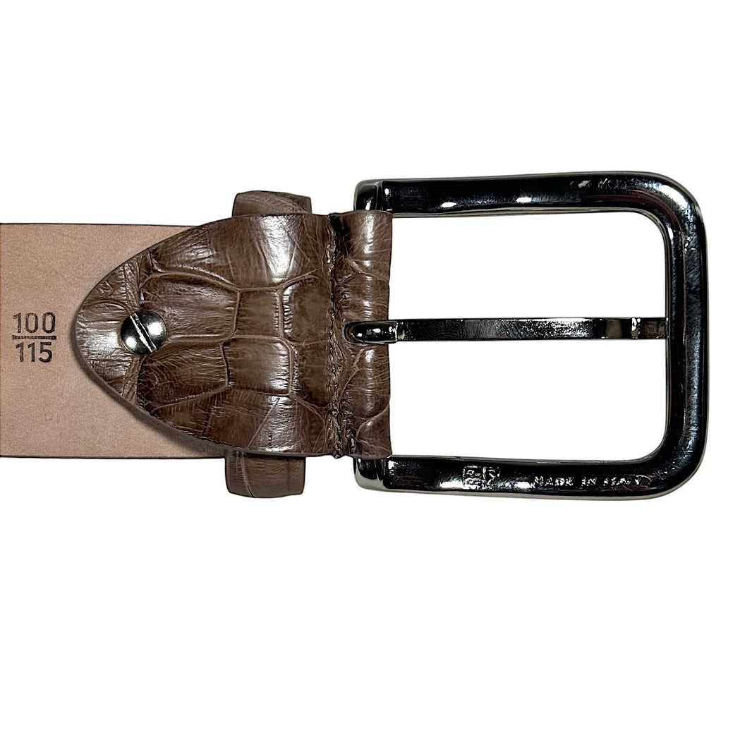 crocodile leather belts