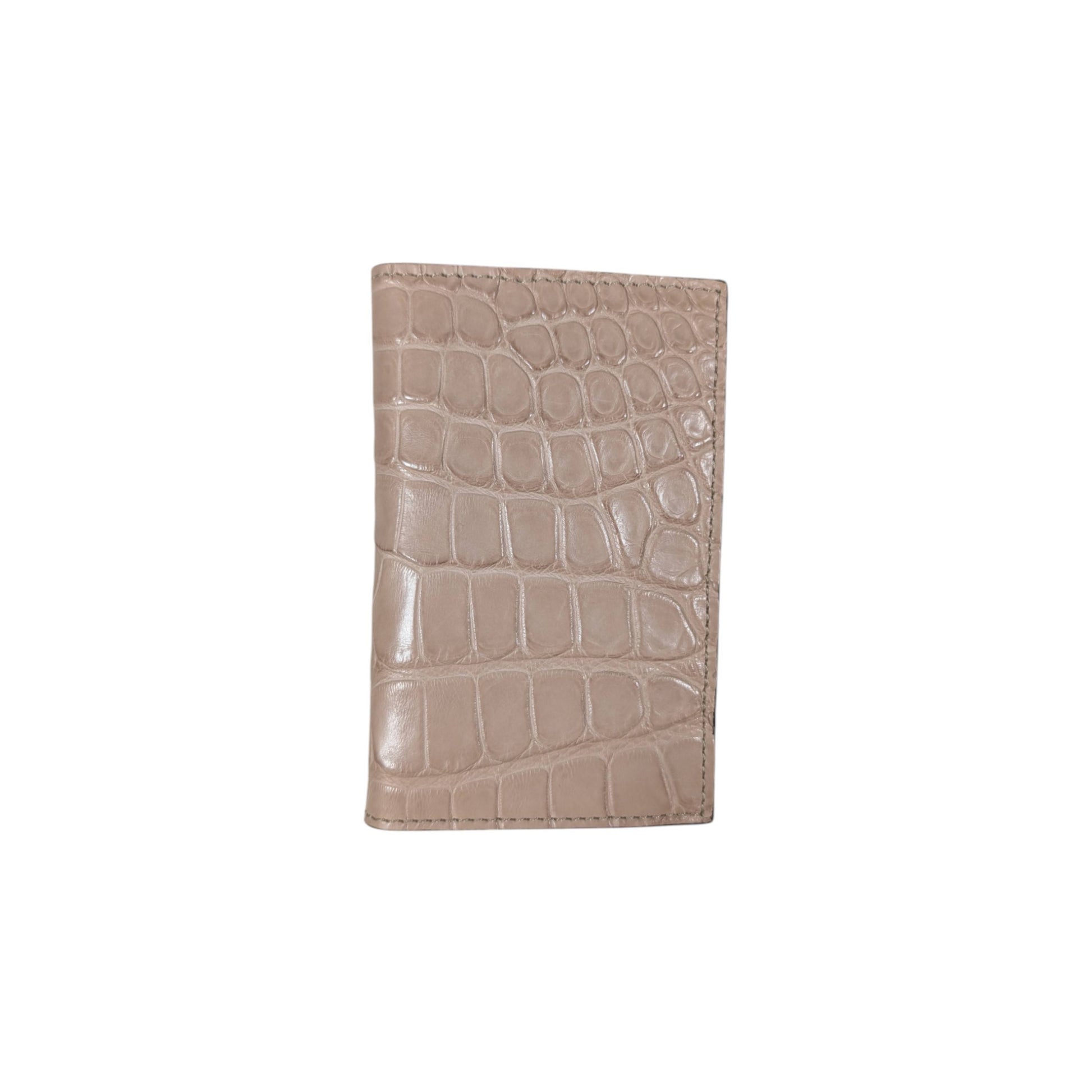 crocodile leather wallet