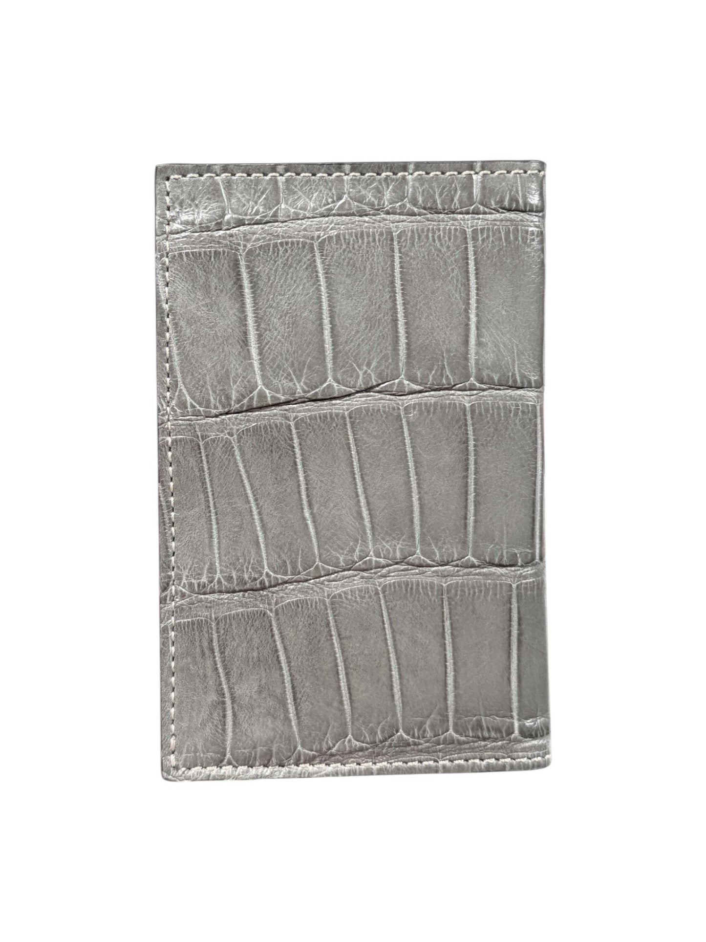Exotic Skin Bifold Wallet Hand-Stitched AMAL Italy