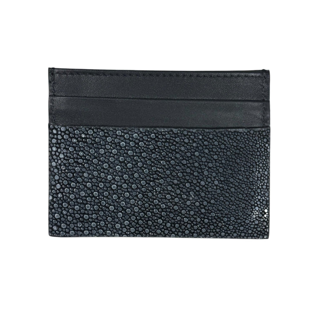 Black Caviar Stingray Card Holder