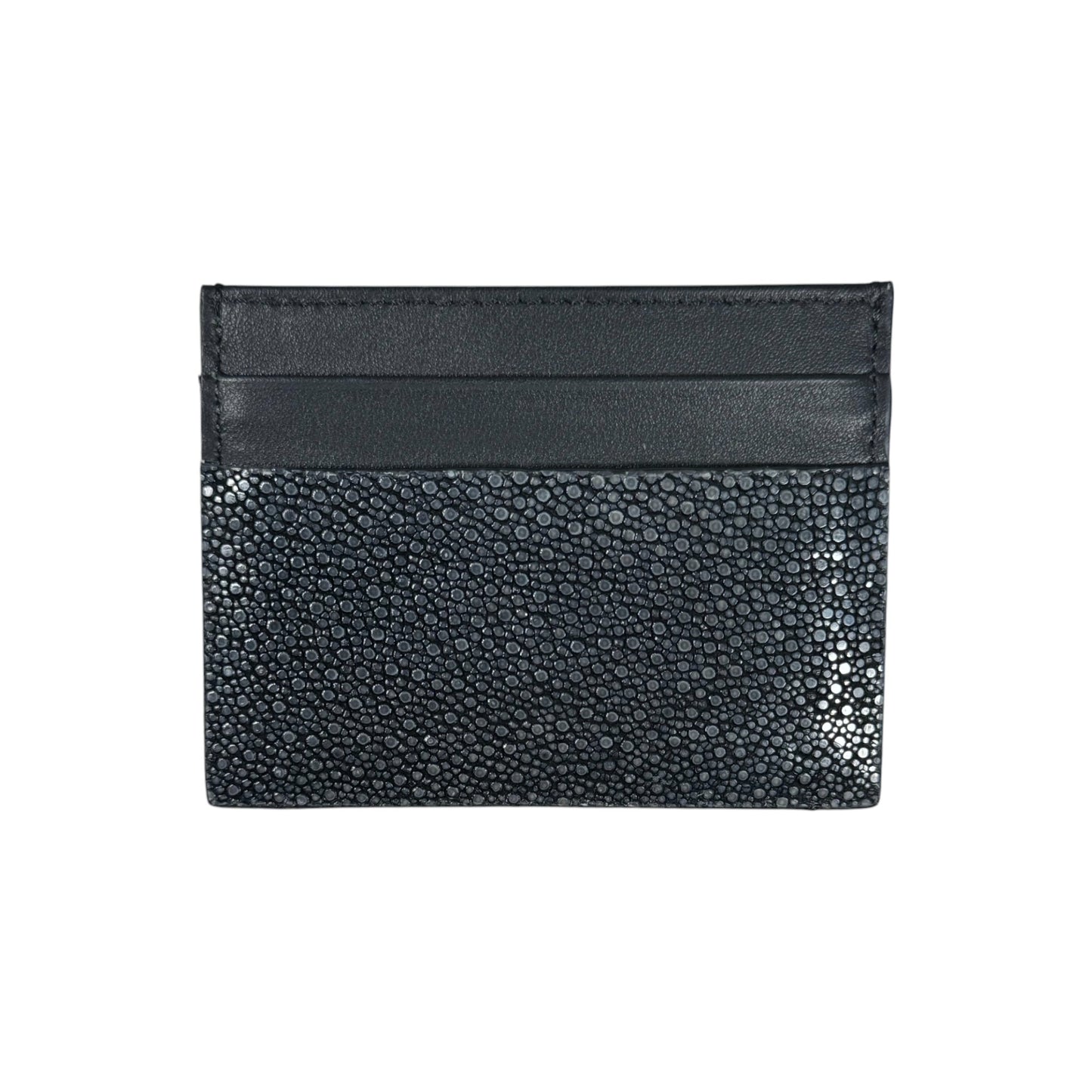 Black Caviar Stingray Card Holder