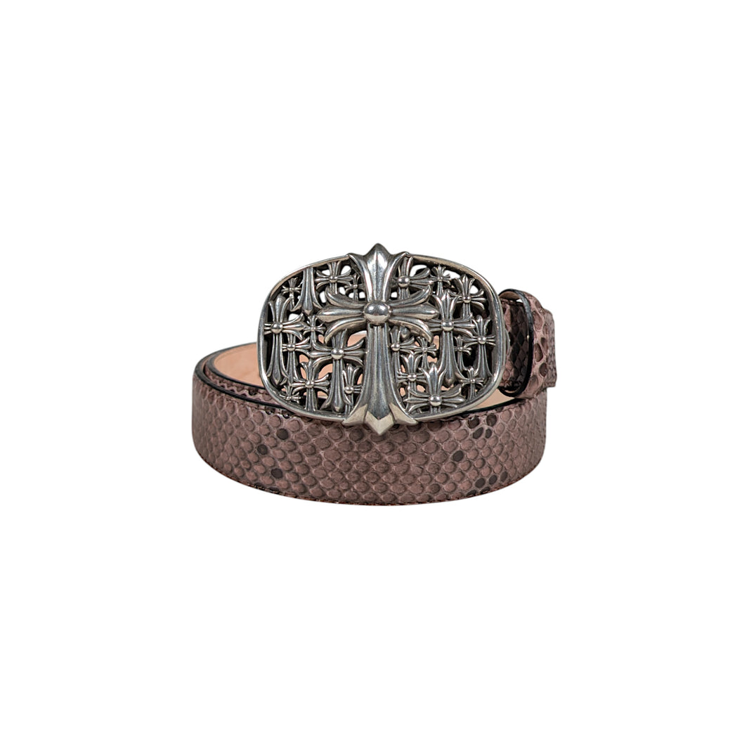Python Snakeskin Belt