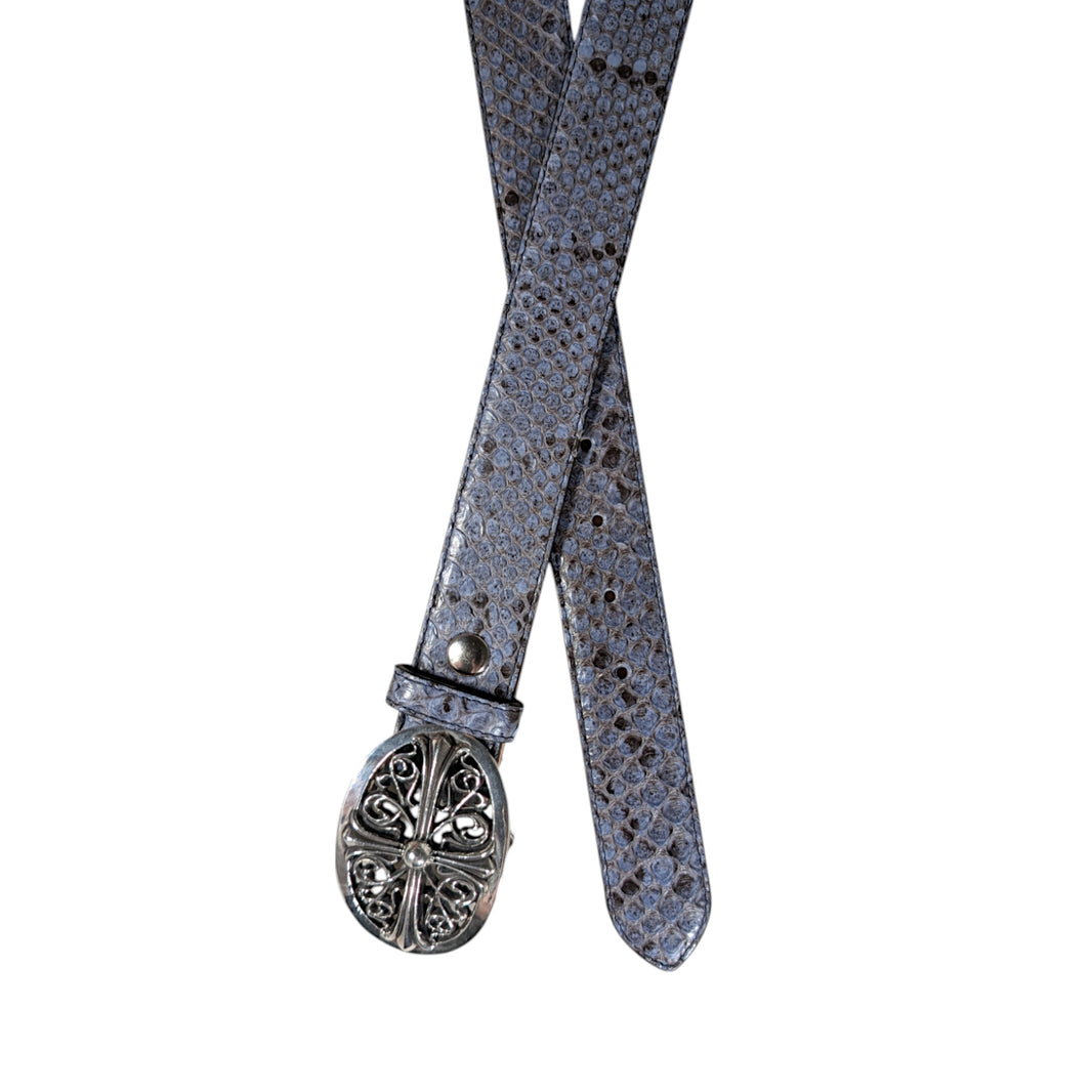 python skin belt