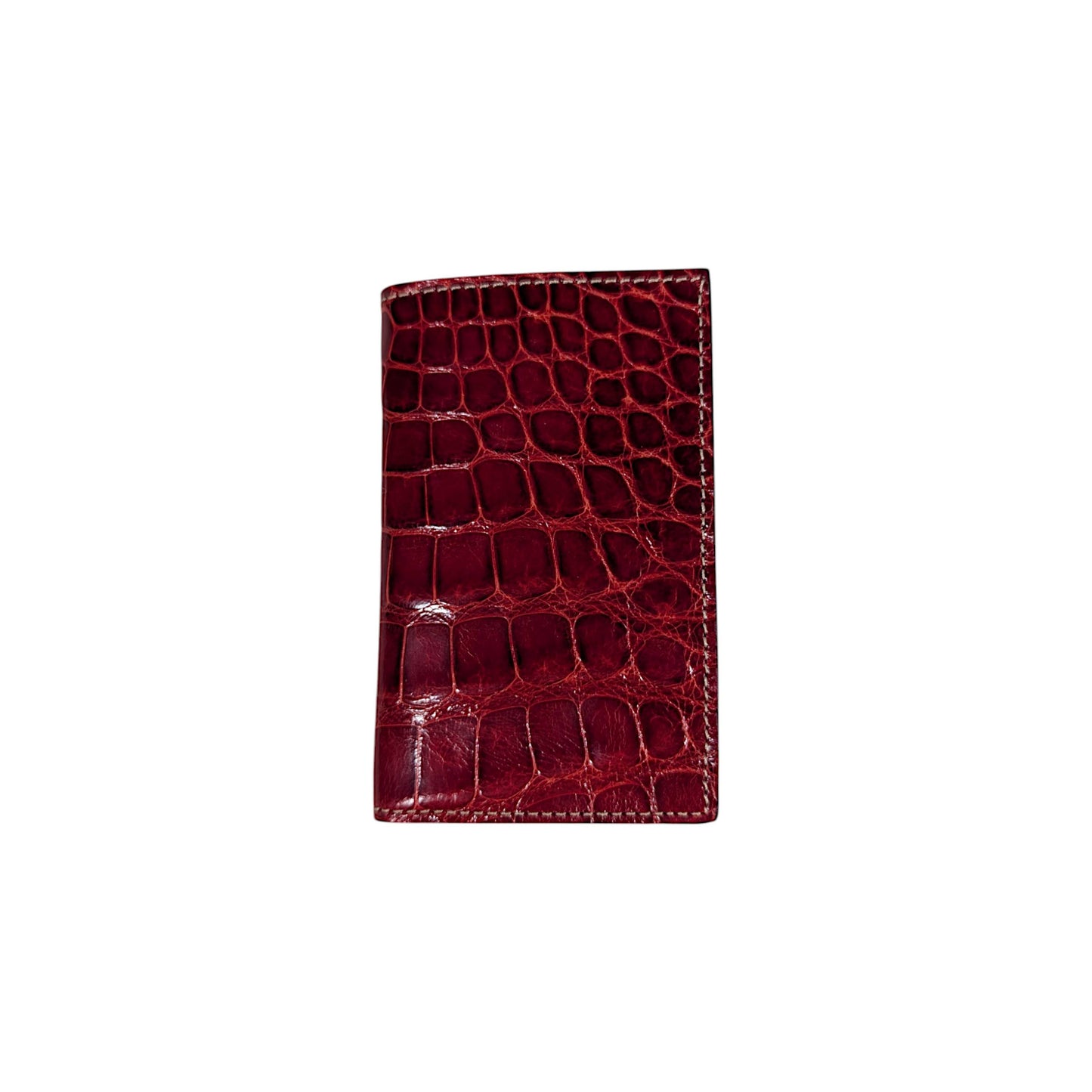 crocodile leather wallet