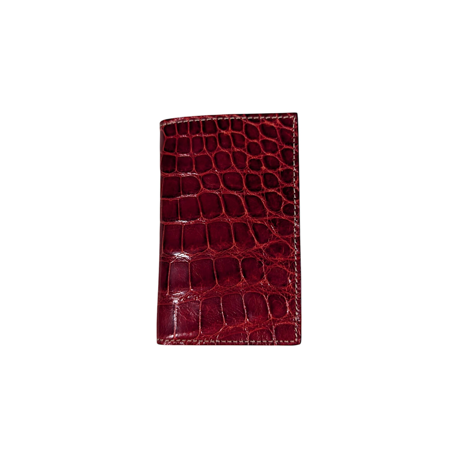 crocodile leather wallet