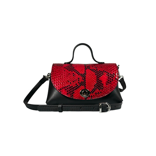 AMAL Red Python Amy Bag Authentic Handbags