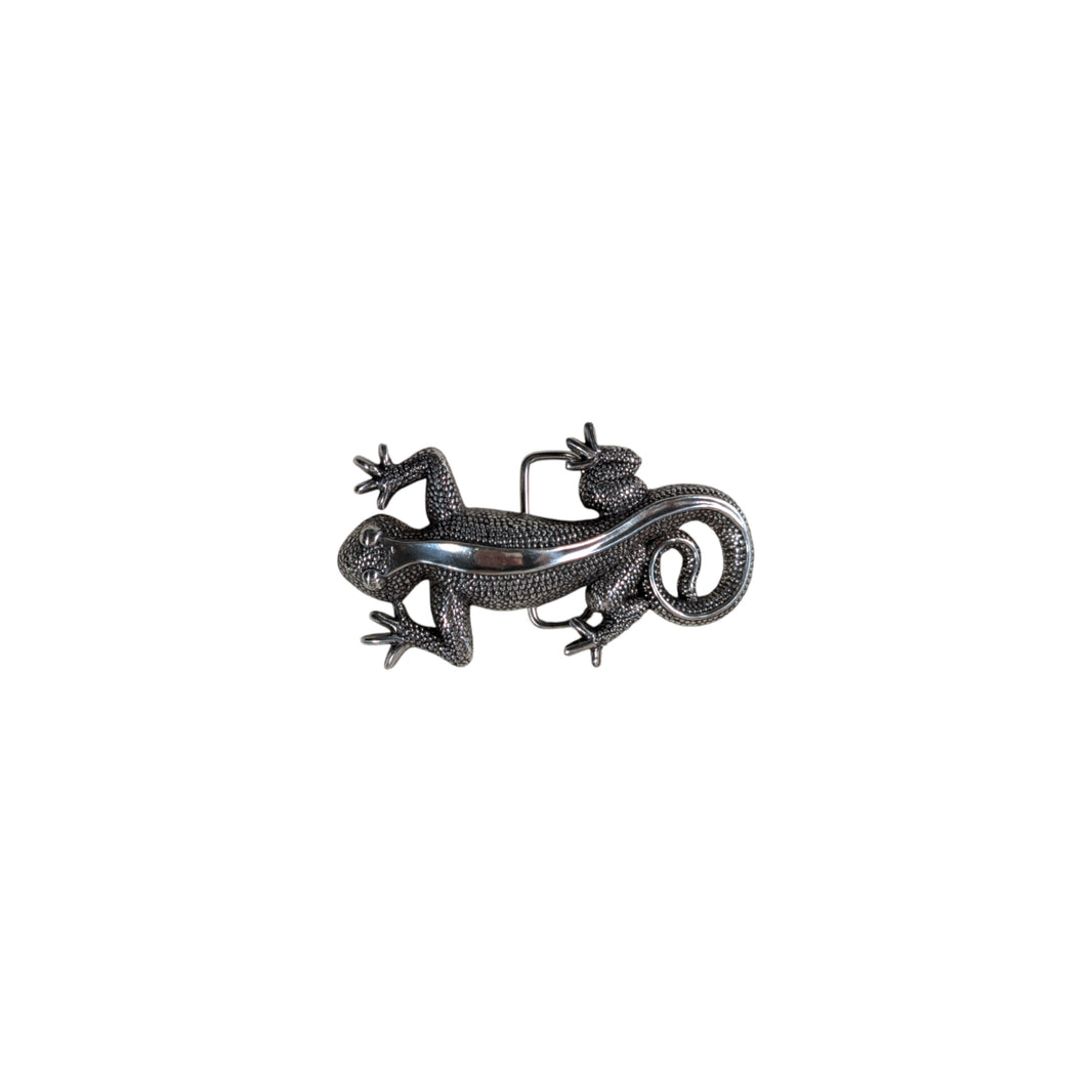 amal belt buckle silver