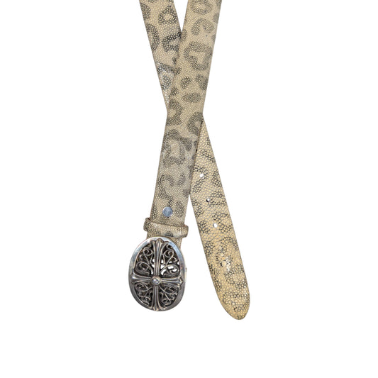 amal stingray leather belt