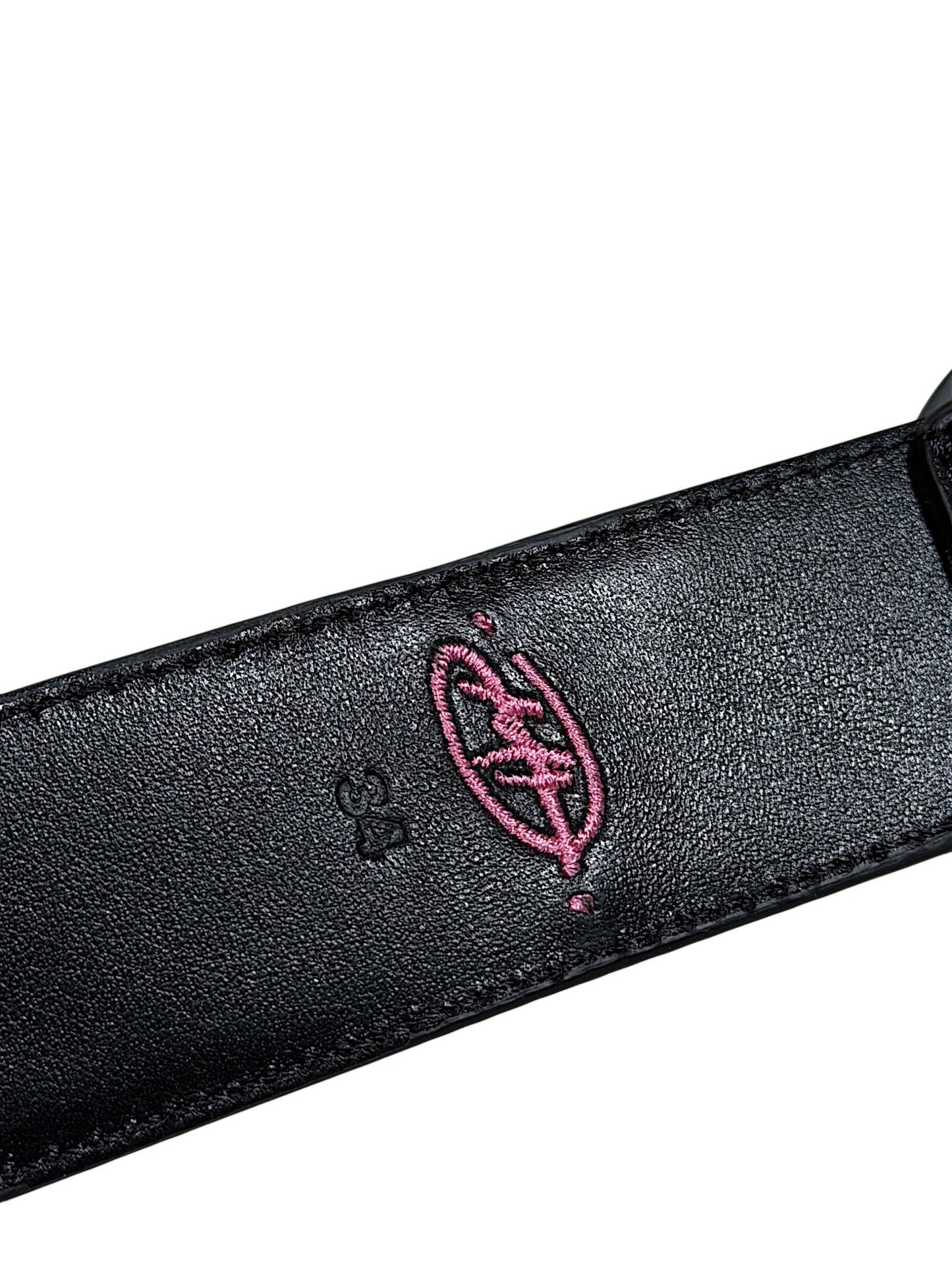 Chrome Hearts Adjacent Size 34 Anti Promo Embroidered Belt New Condition