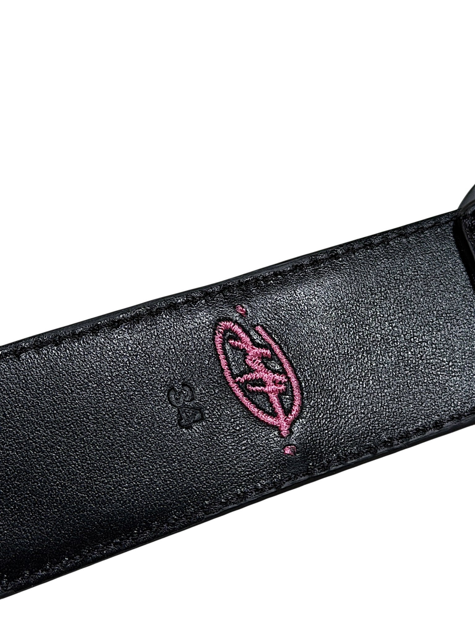 Chrome Hearts Adjacent Size 34 Anti Promo Embroidered Belt New Condition