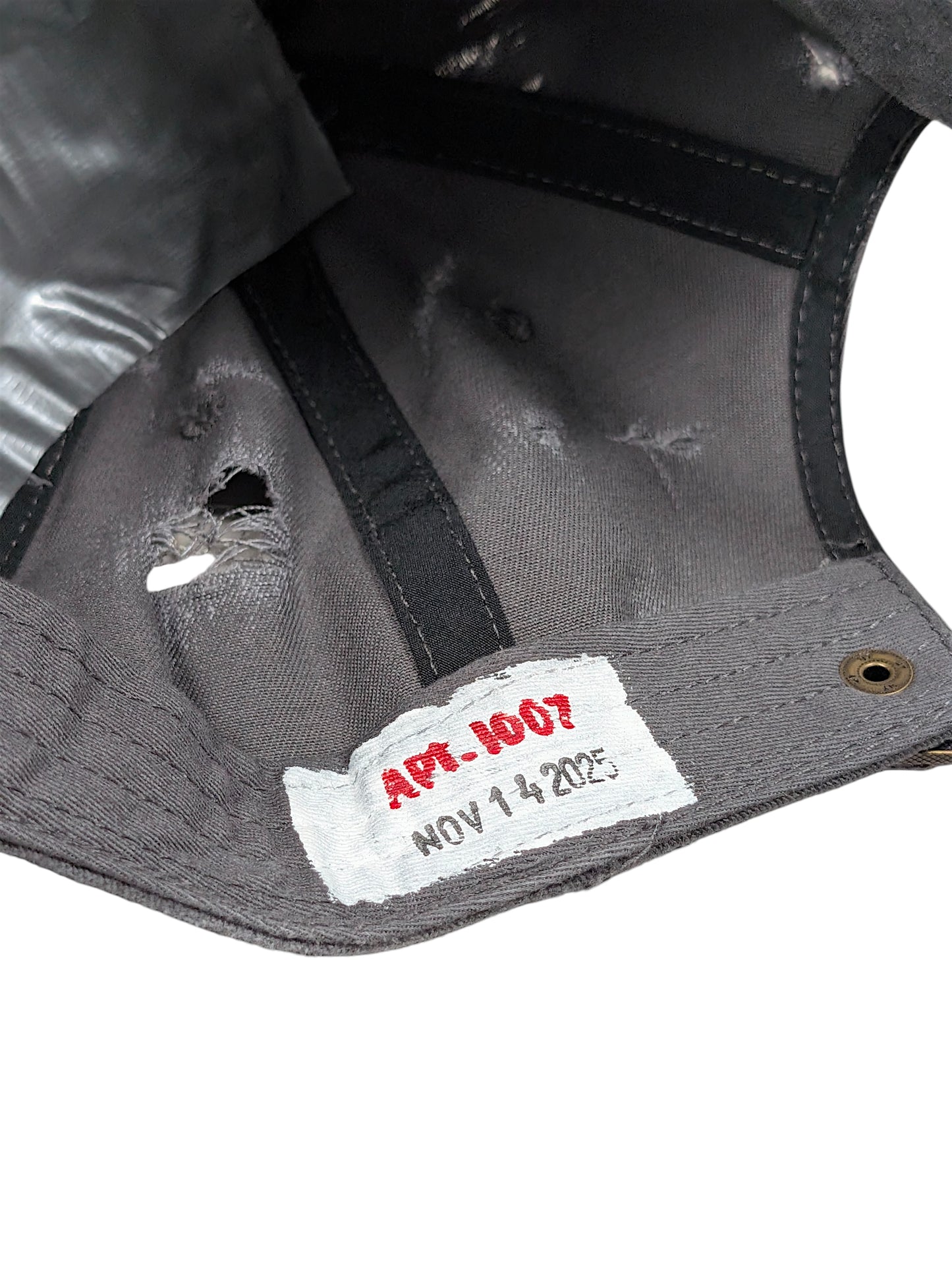 Repaired Work Hat #118