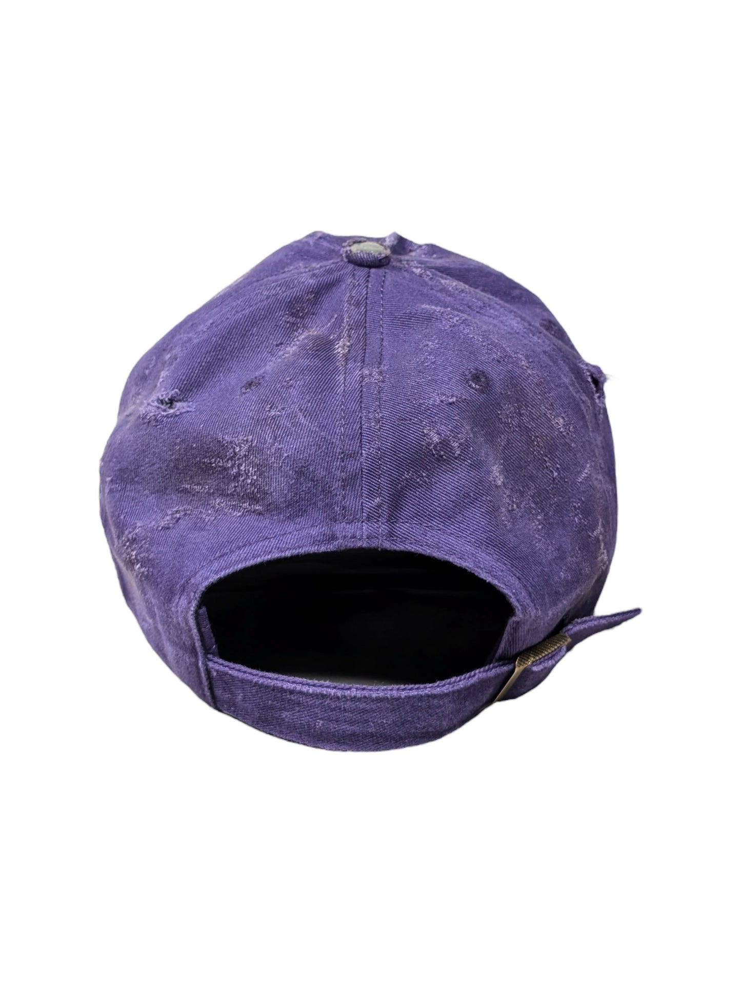 Repaired Purple Baseball Cap #105
