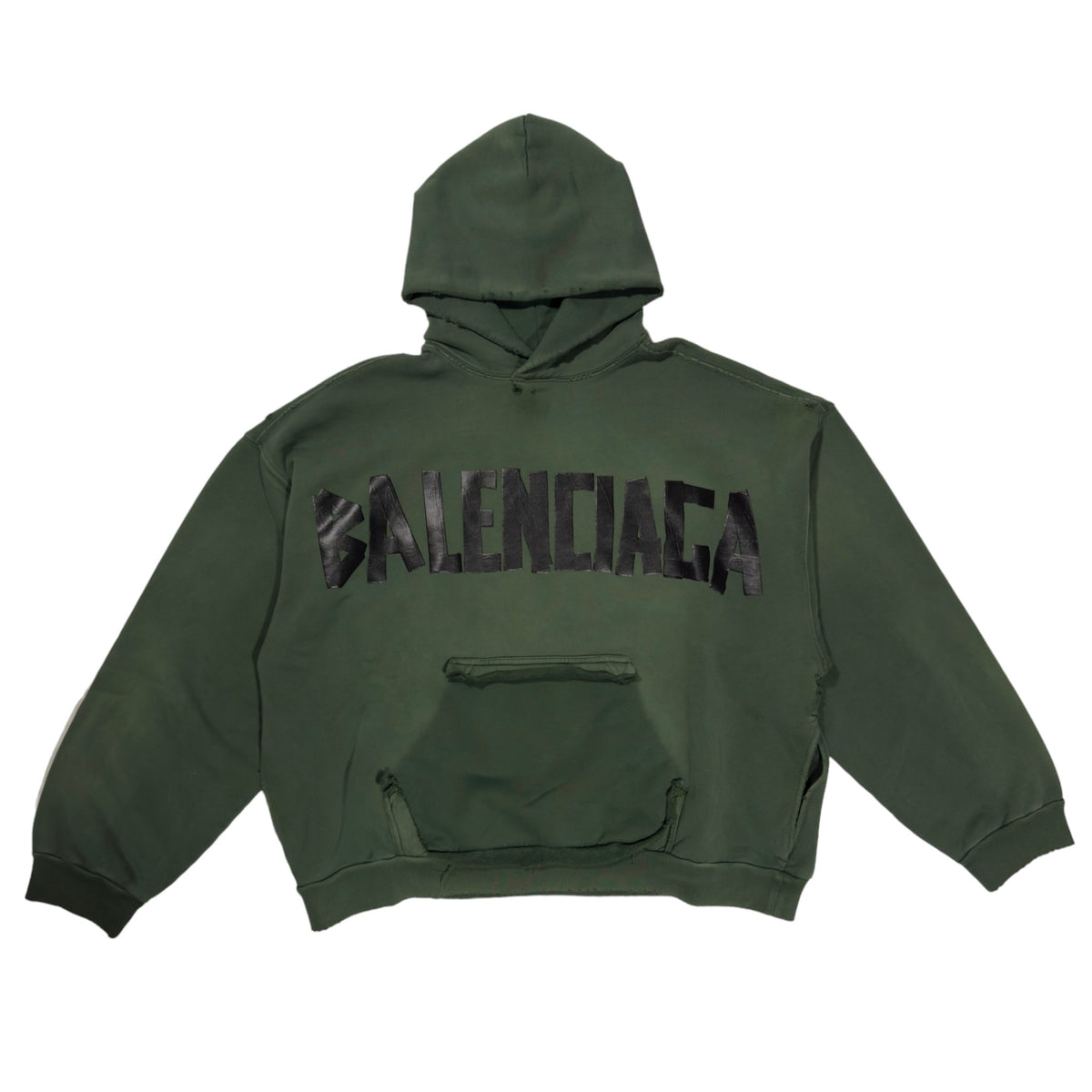 Ripped Pocket Tape Hoodie Summer 2024 by Balenciaga | YP Collective