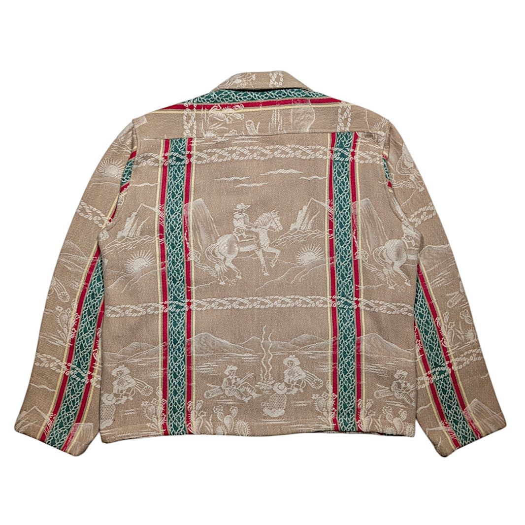 BODE Blanket Overshirt 1/1 'Ranch Hand' Sterling Silver Hardware