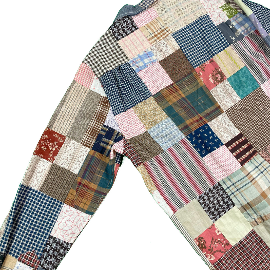 BODE Upcycled Tartan Quilt Shirt 1/1 Authenticated Designer