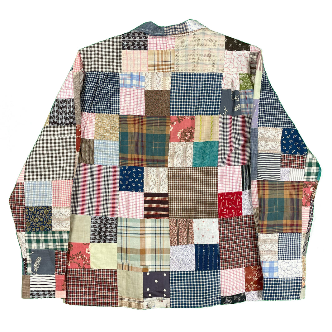 BODE Upcycled Tartan Quilt Shirt 1/1 Verified YP Collective