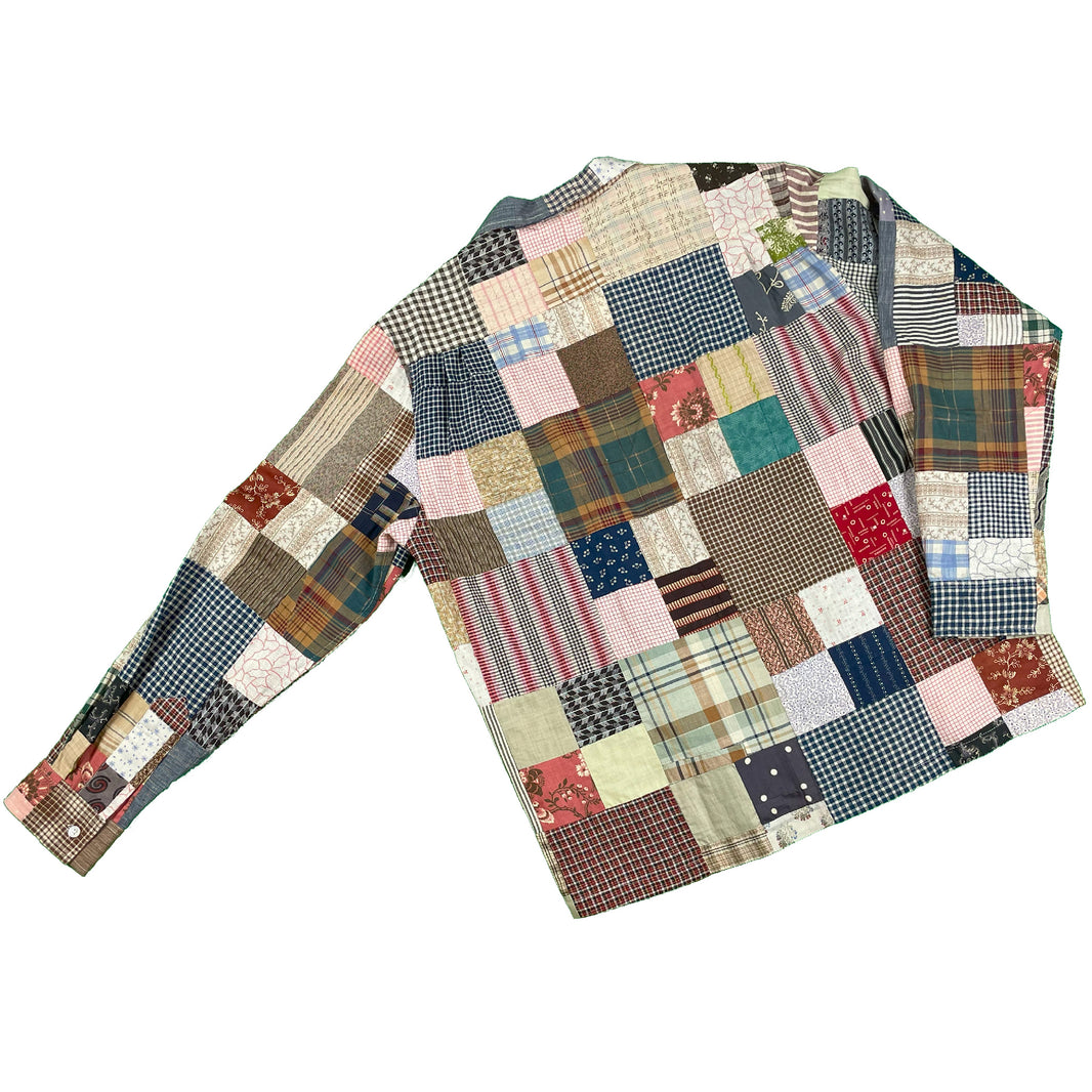 BODE Upcycled Tartan Quilt Shirt 1/1 Archival