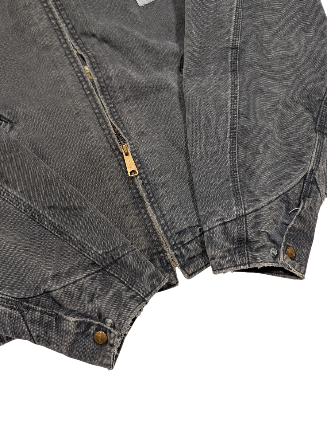 Vintage 90s Carhartt Detroit Jacket Faded Black Archival