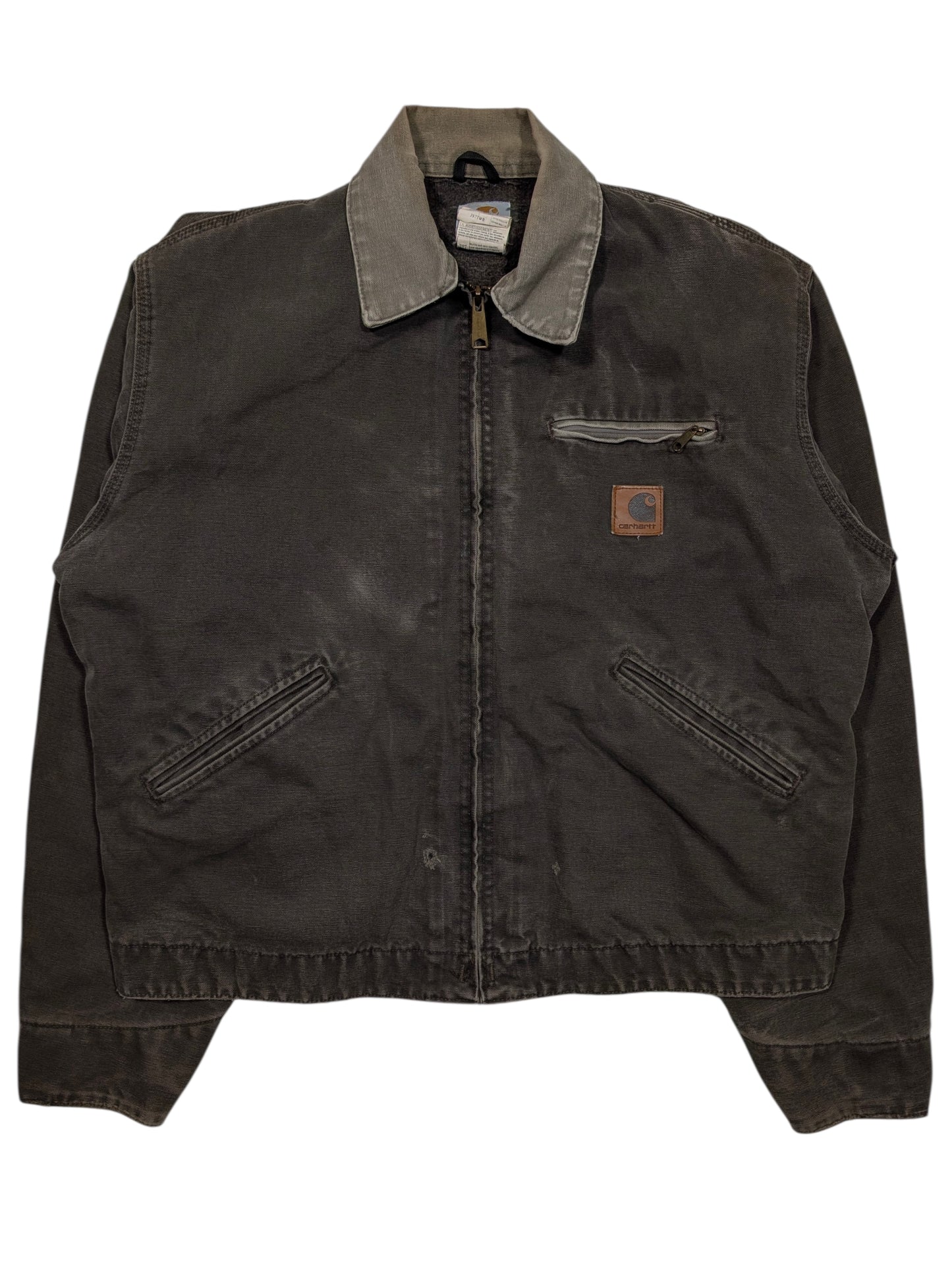 Carhartt Detroit Jacket Brown Faded 90s