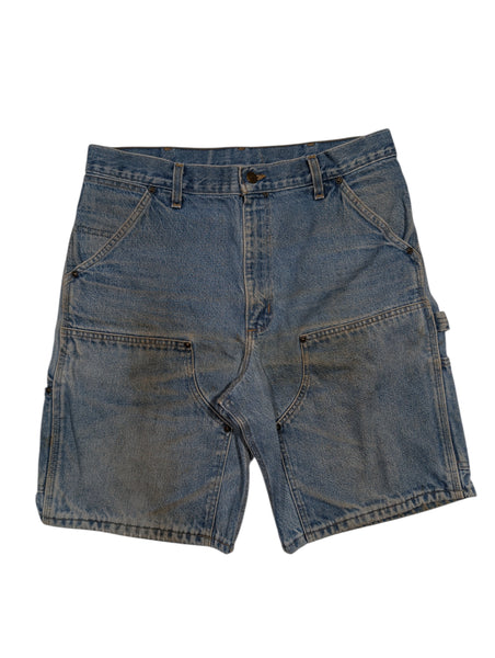 Vintage Carhartt 90s Double Knee Carpenter Shorts – Blue