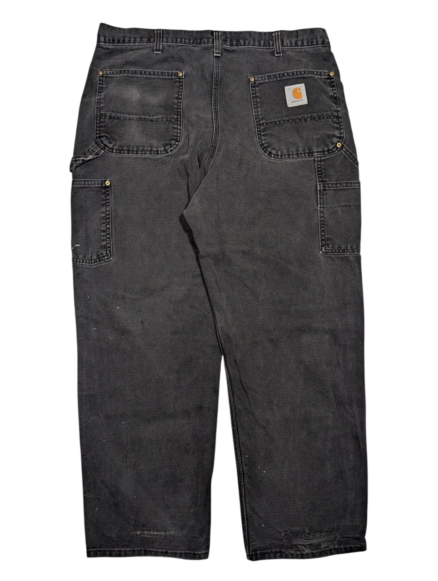 Carhartt 90s Double Knee Carpenter Pants Faded Black
