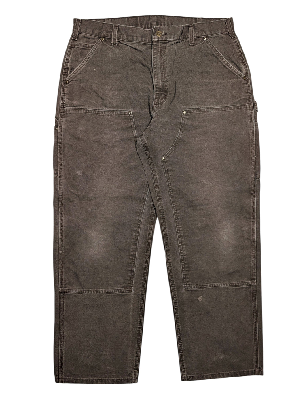 Carhartt Double Knee Carpenter Pants Brown