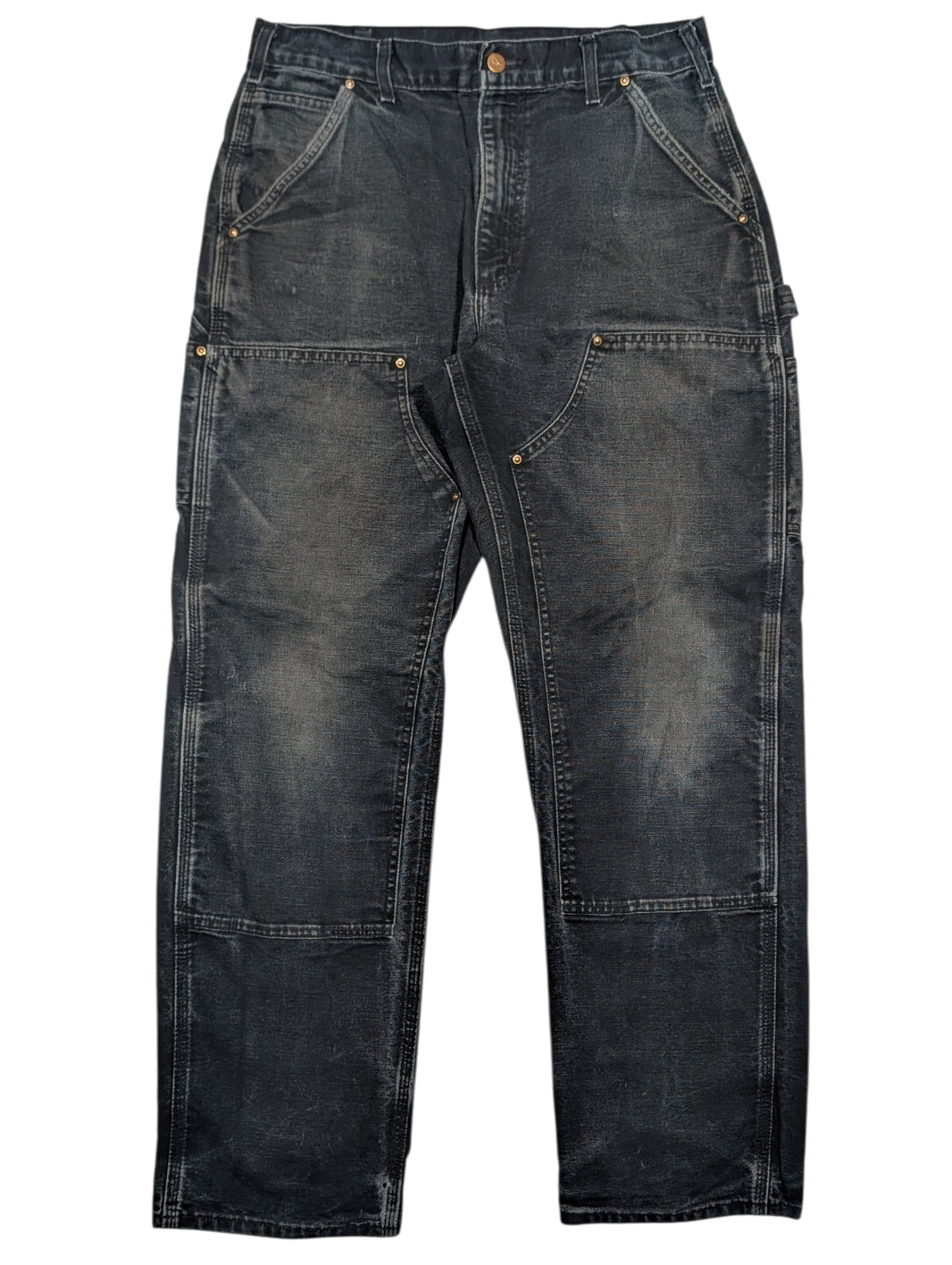 Carhartt 90s Double Knee Carpenter Pants Faded Black
