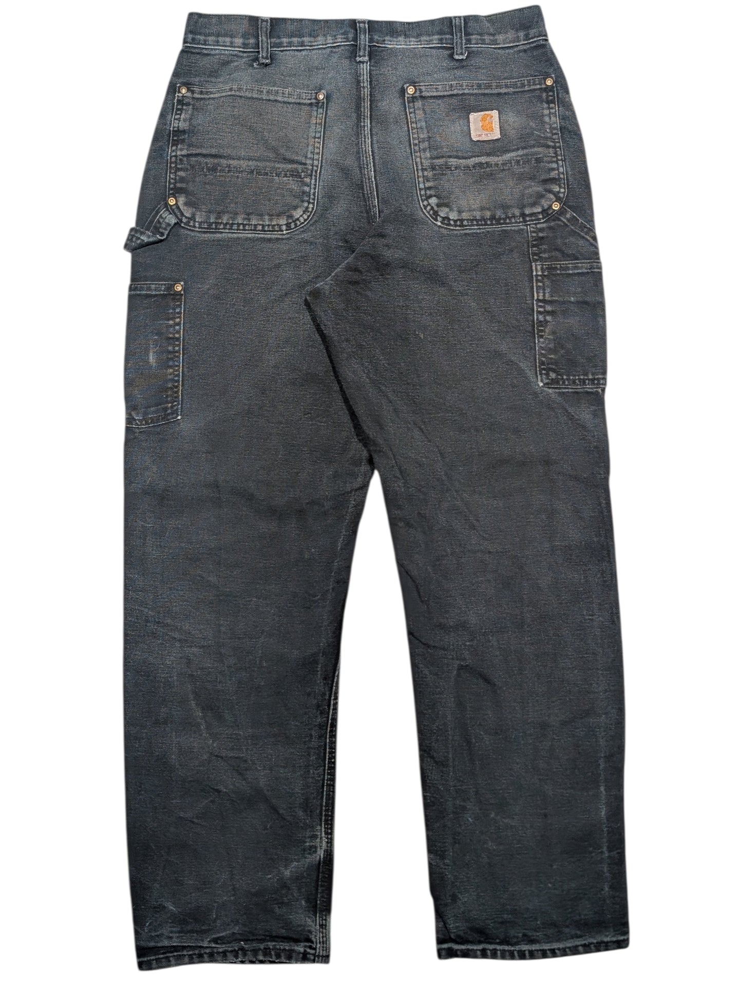 Carhartt 90s Double Knee Carpenter Pants Faded Black