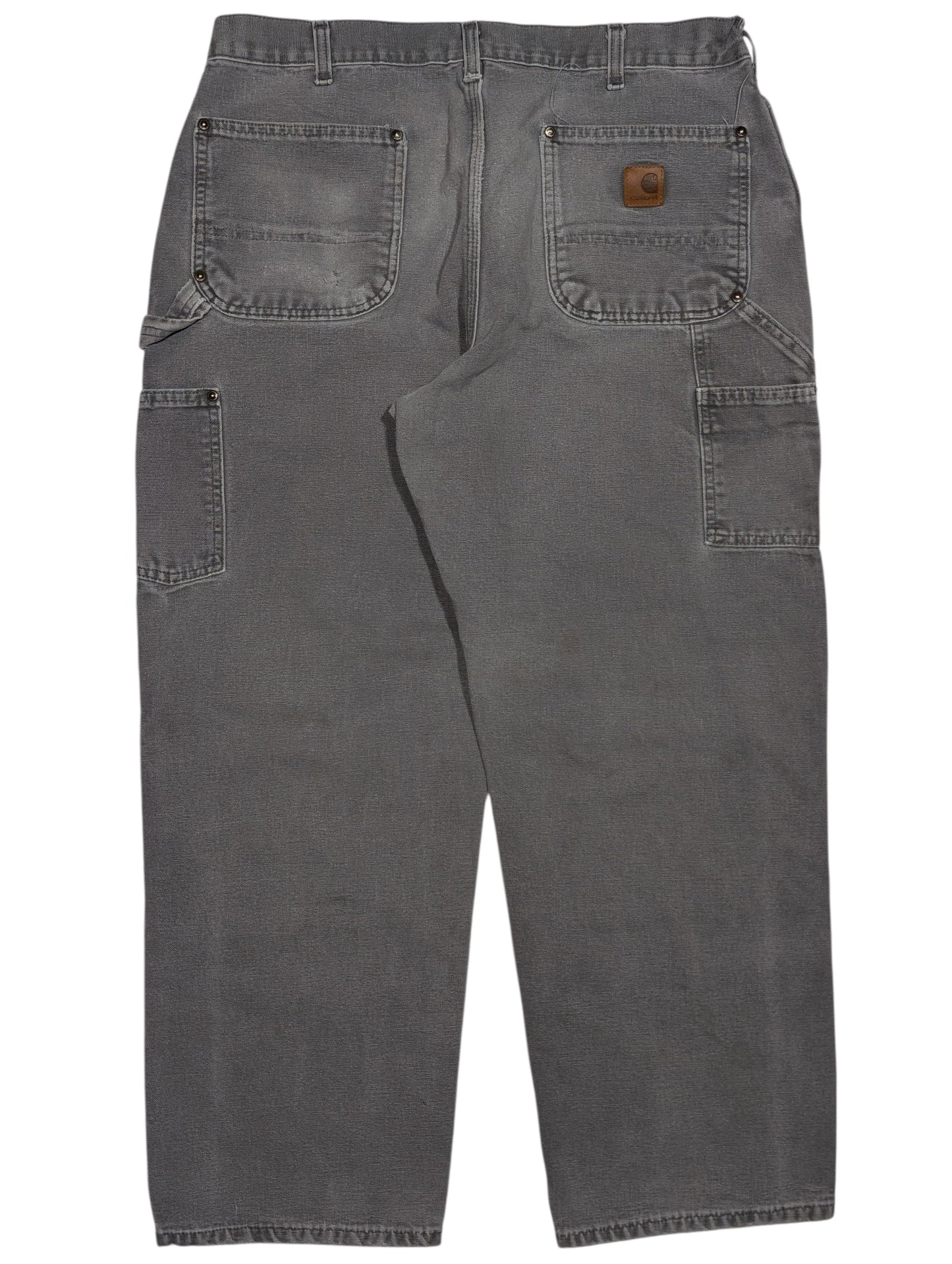 Carhartt Double Knee Carpenter Pants Faded Grey