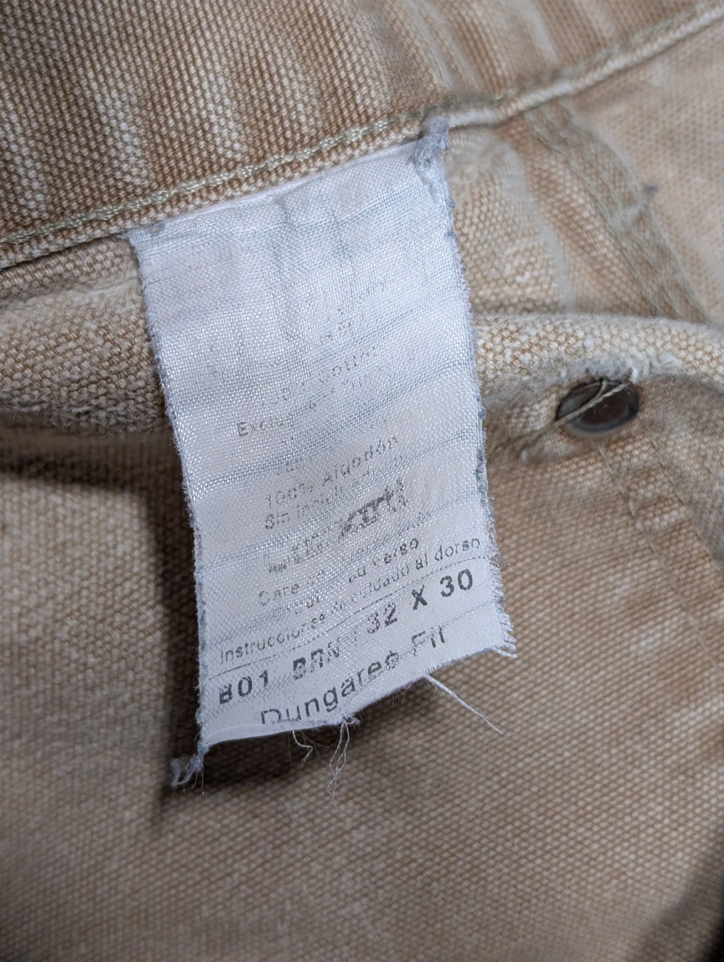 90s Carhartt Double Knee Distressed Carpenter Pants