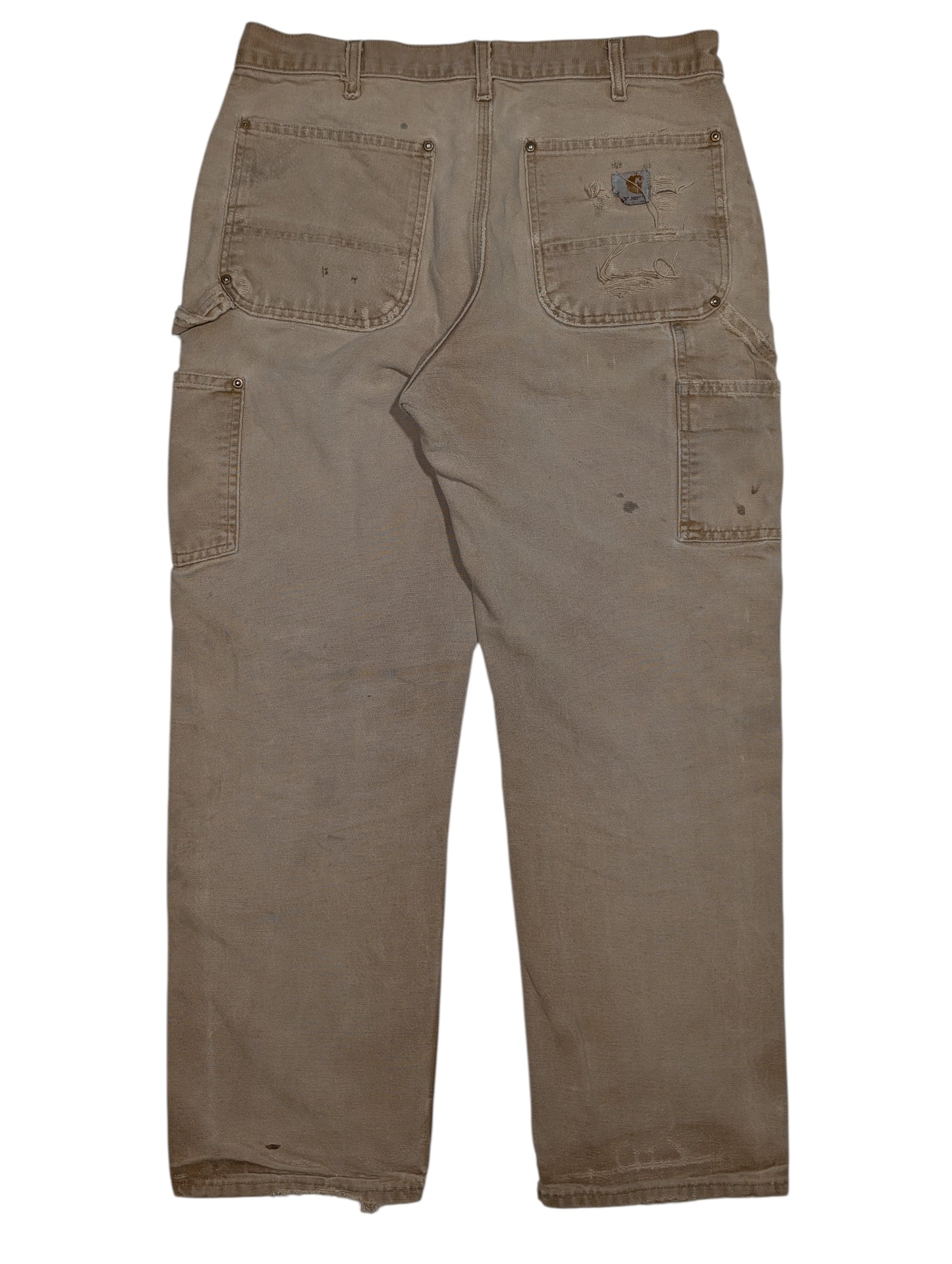 90s Carhartt Double Knee Distressed Carpenter Pants