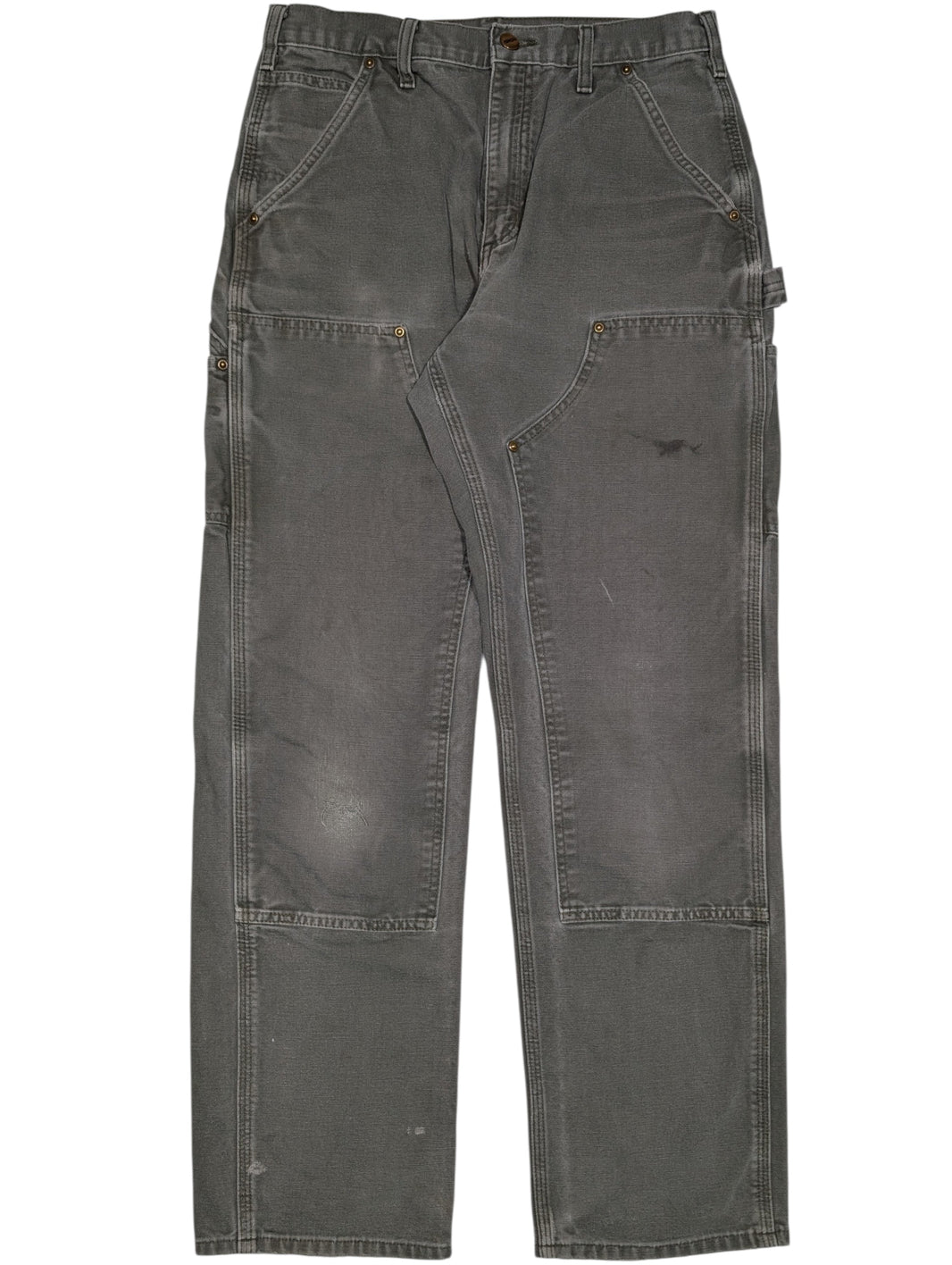Carhartt Double Knee Carpenter Pants Faded Green